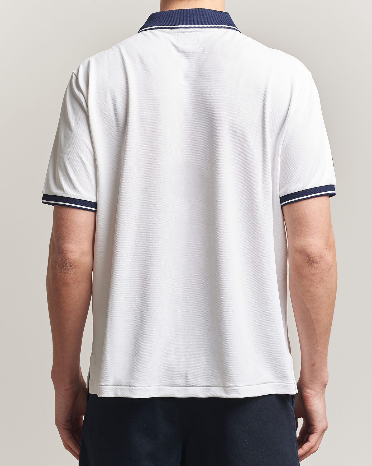 Homme | Polos | Polo Ralph Lauren | Knitted Performance Polo Ceramic White