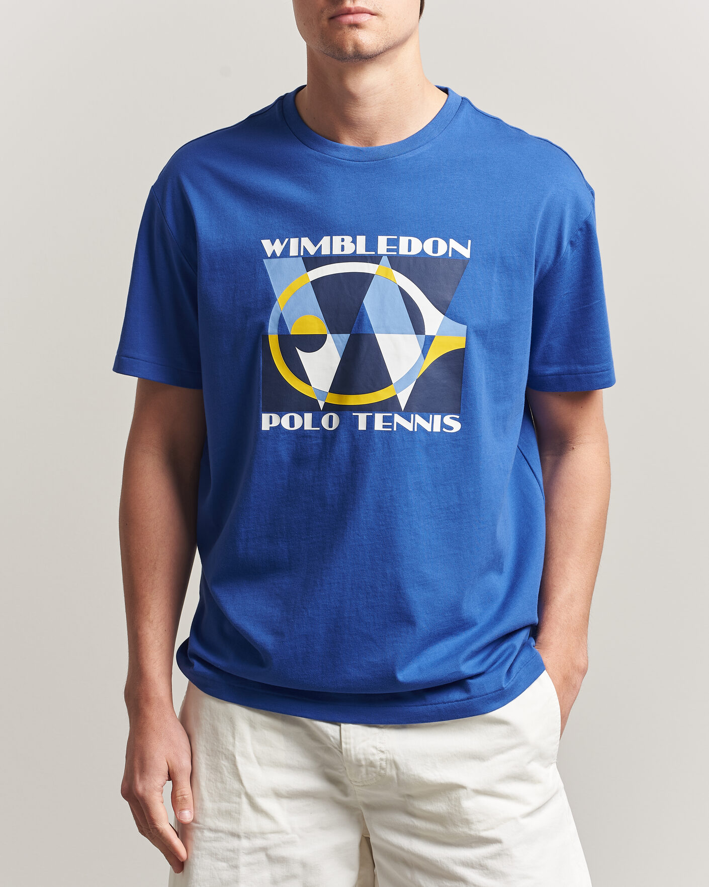 Heren | T-shirts | Polo Ralph Lauren | Printed Championship Tee Collegiate Blue