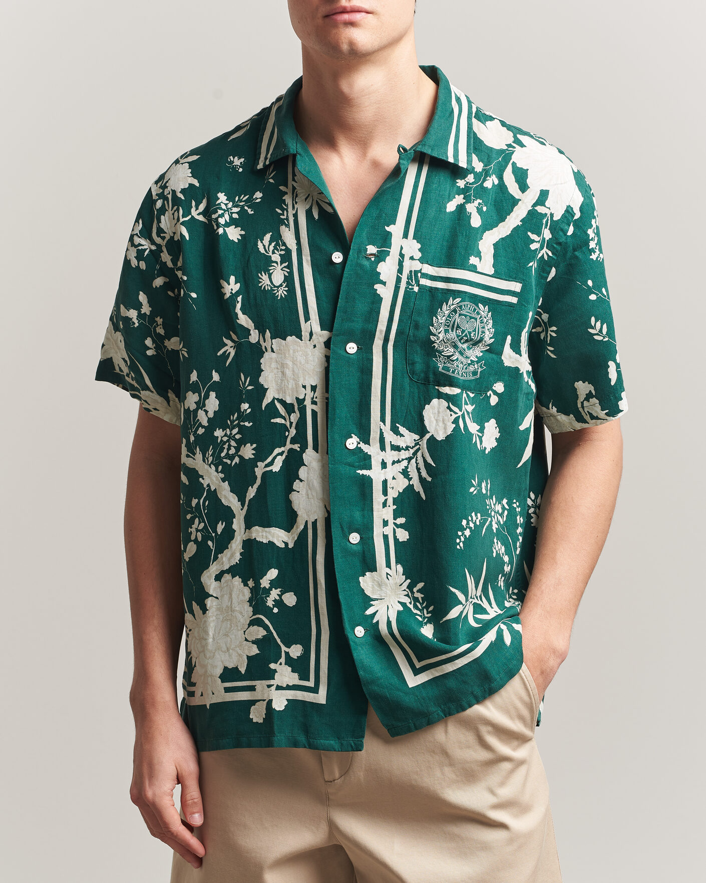 Homme | Chemises | Polo Ralph Lauren | Printed Short Sleeve Shirt Championship Floral