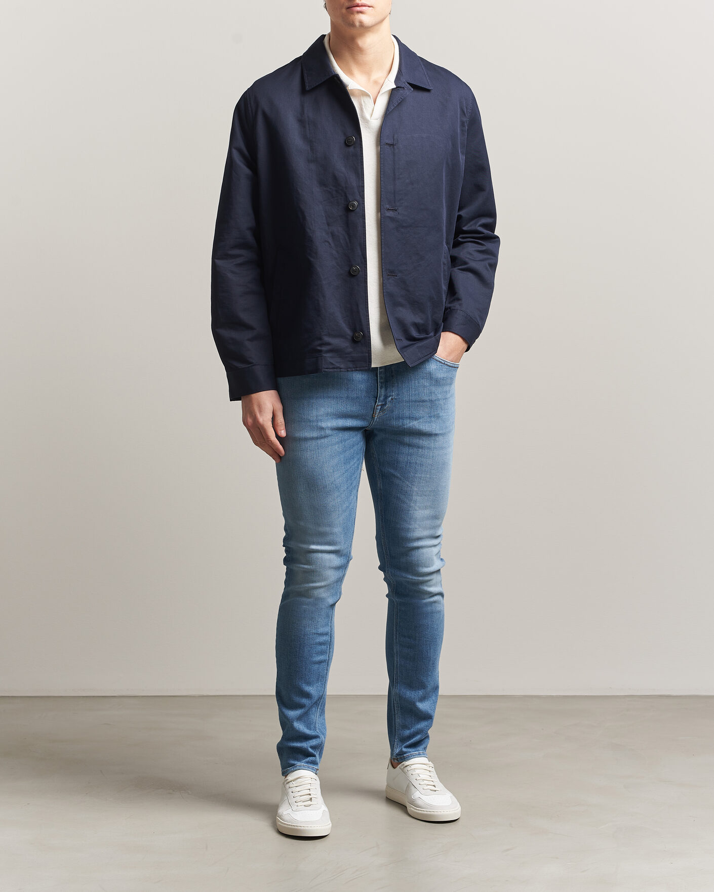 Heren | Broeken | Tiger of Sweden | Evolve Jeans Light Blue