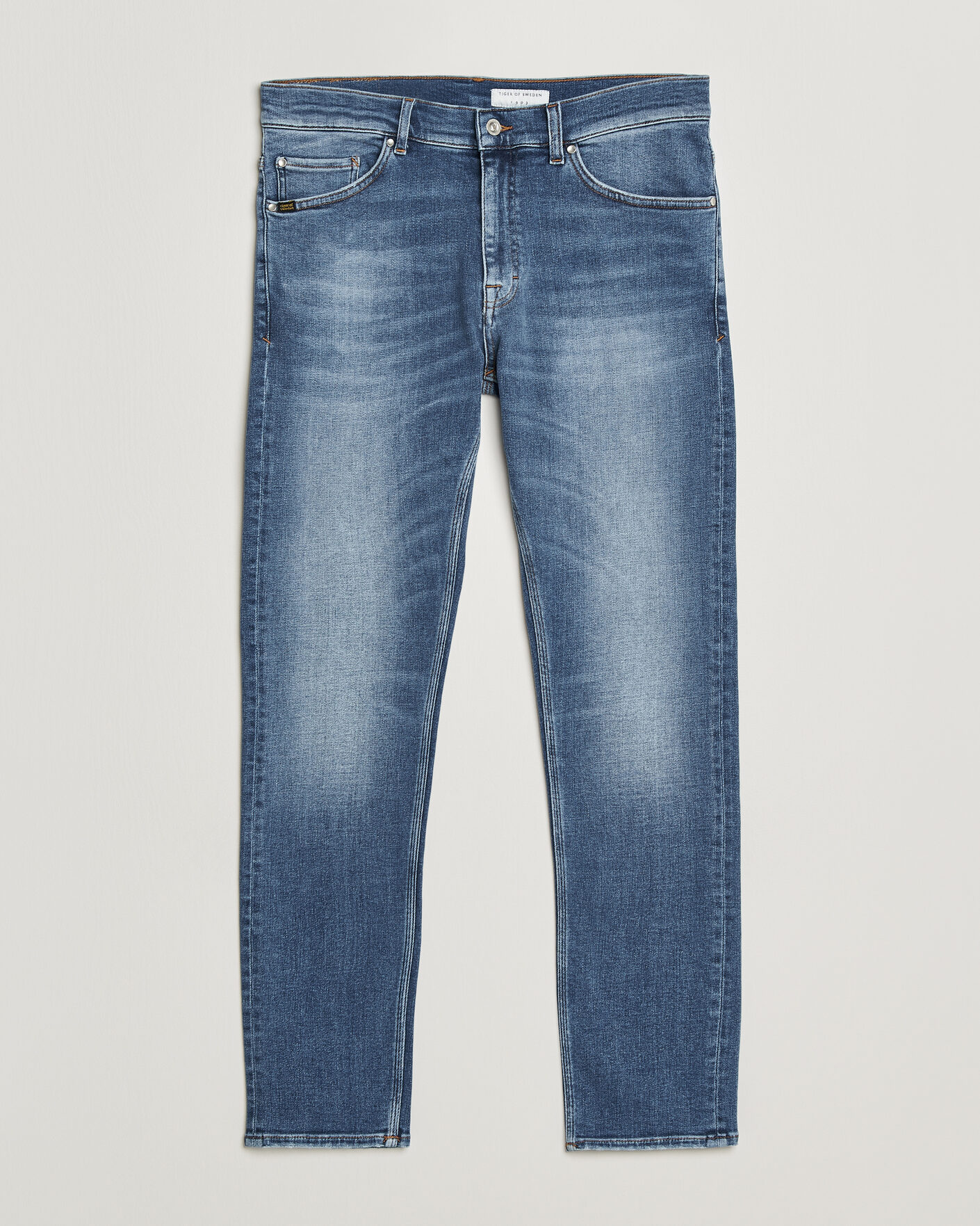 Heren | Broeken | Tiger of Sweden | Evolve Jeans Medium Blue