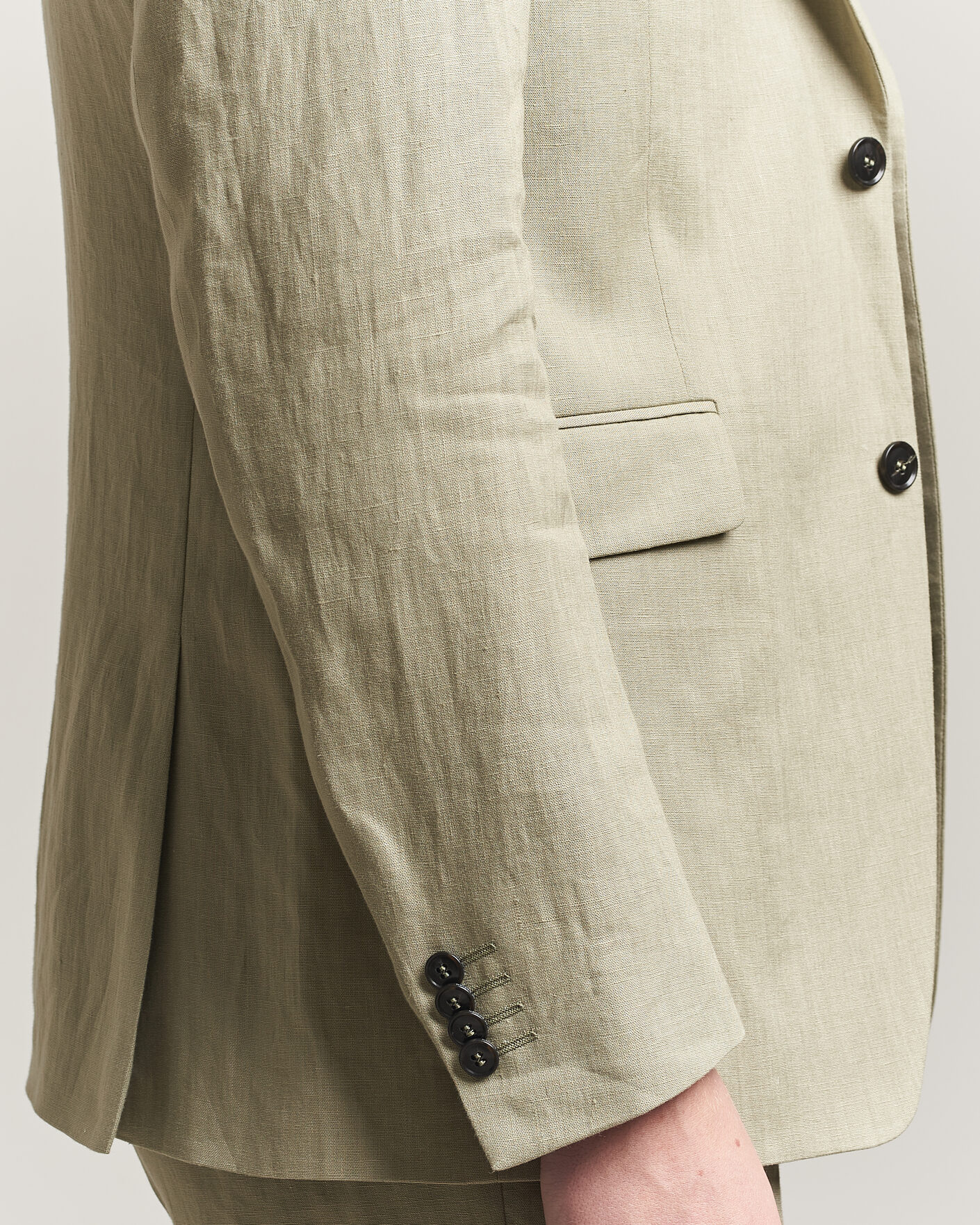 Heren | Blazers | Tiger of Sweden | Justin Linen Suit Blazer Mole