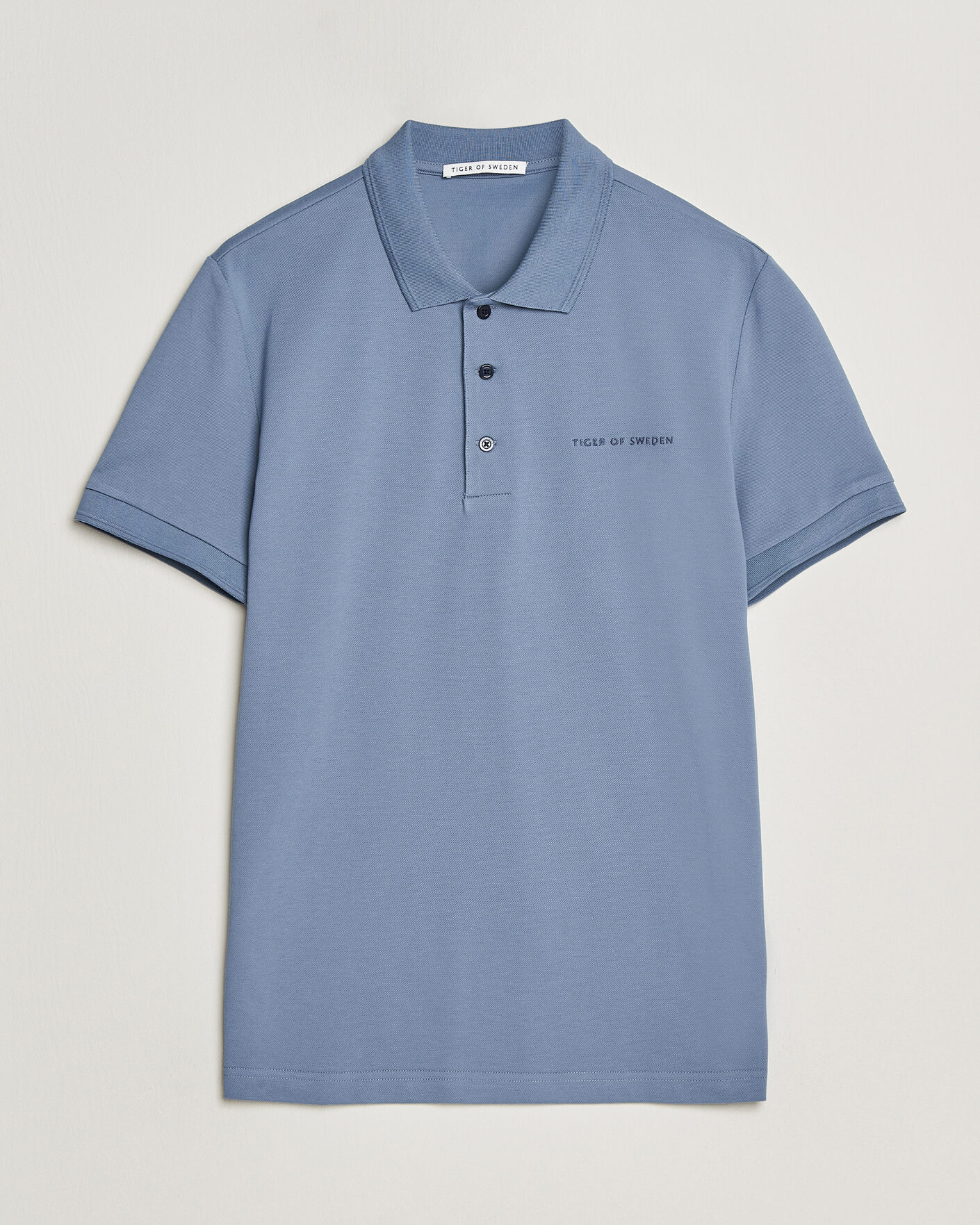 Homme | Polos | Tiger of Sweden | Darios Polo Dull Blue