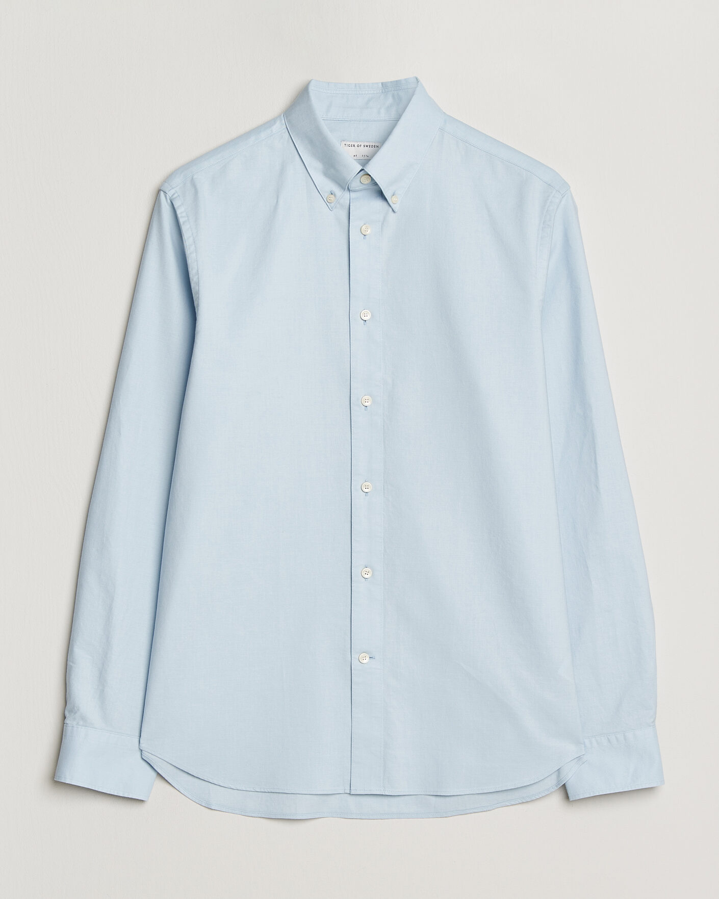 Homme | Chemises | Tiger of Sweden | Bjorn Oxford Shirt Light Blue