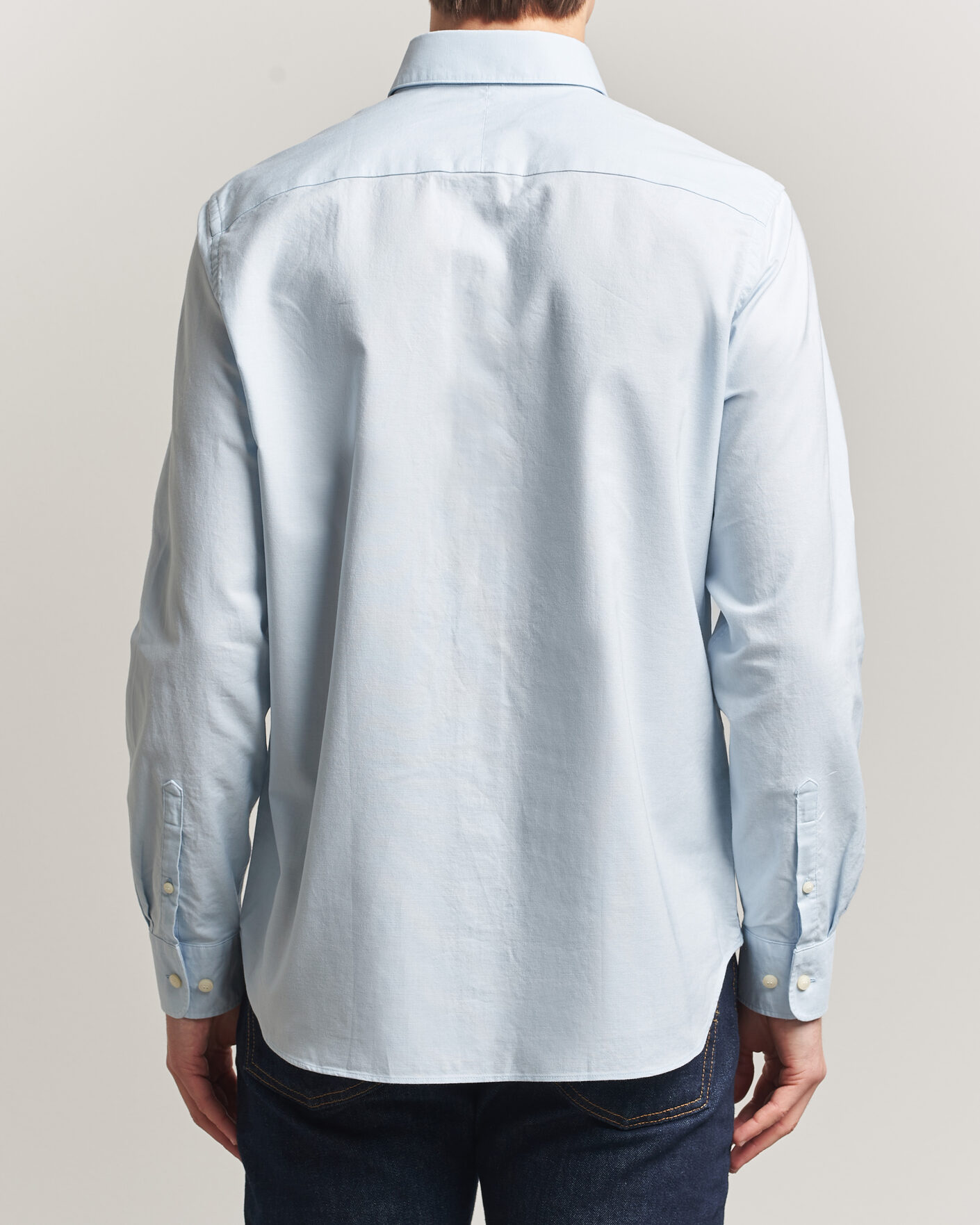 Homme | Chemises | Tiger of Sweden | Bjorn Oxford Shirt Light Blue