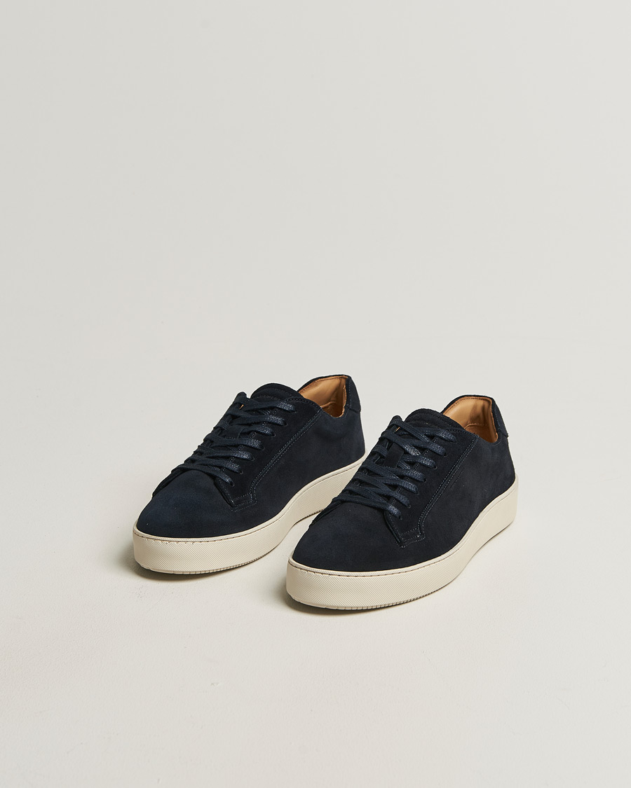Heren | Sneakers | Tiger of Sweden | Salas 2 Suede Sneaker Light Ink