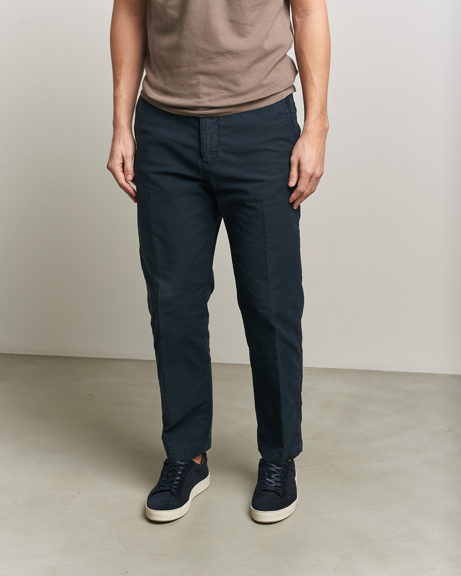 Heren | Sneakers | Tiger of Sweden | Salas 2 Suede Sneaker Light Ink