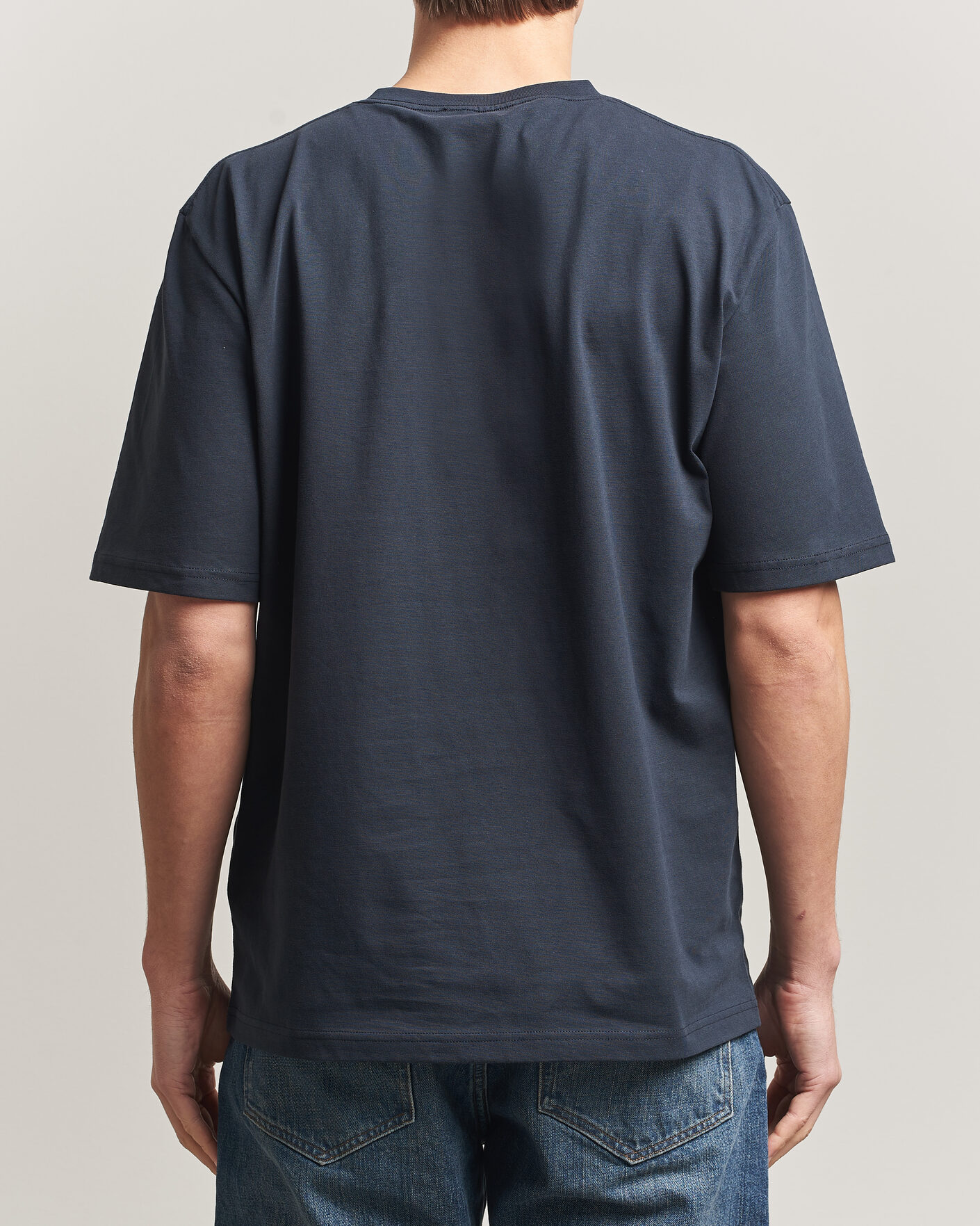 Homme | T-shirts | Tiger of Sweden | Pro Logo Crew Neck T-Shirt Light Ink