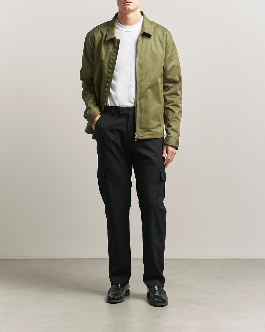 Heren | Broeken | Tiger of Sweden | Mend Technical Cargo Trousers Black