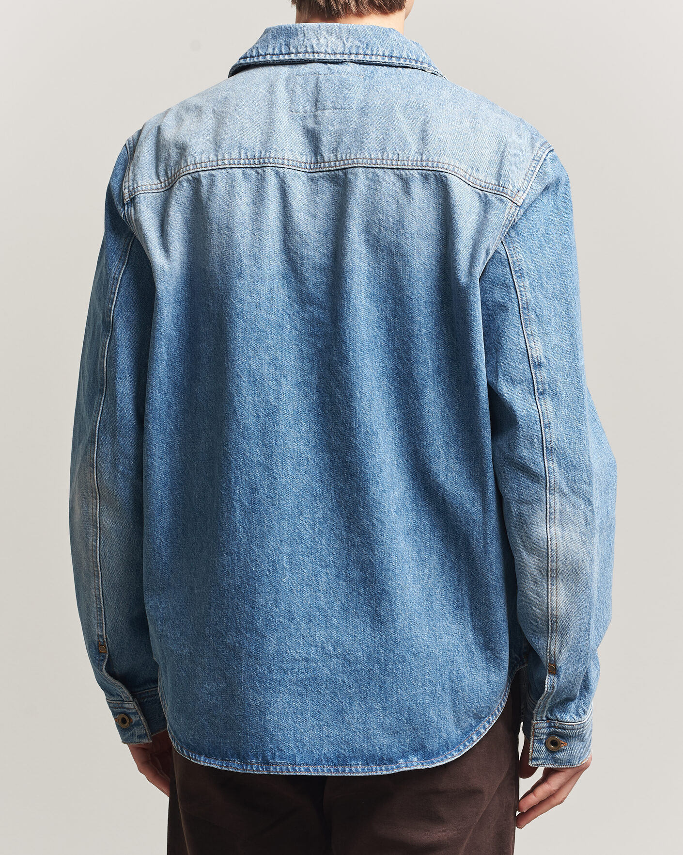 Homme | Manteaux Et Vestes | Tiger of Sweden | Get Denim Jacket Light Blue