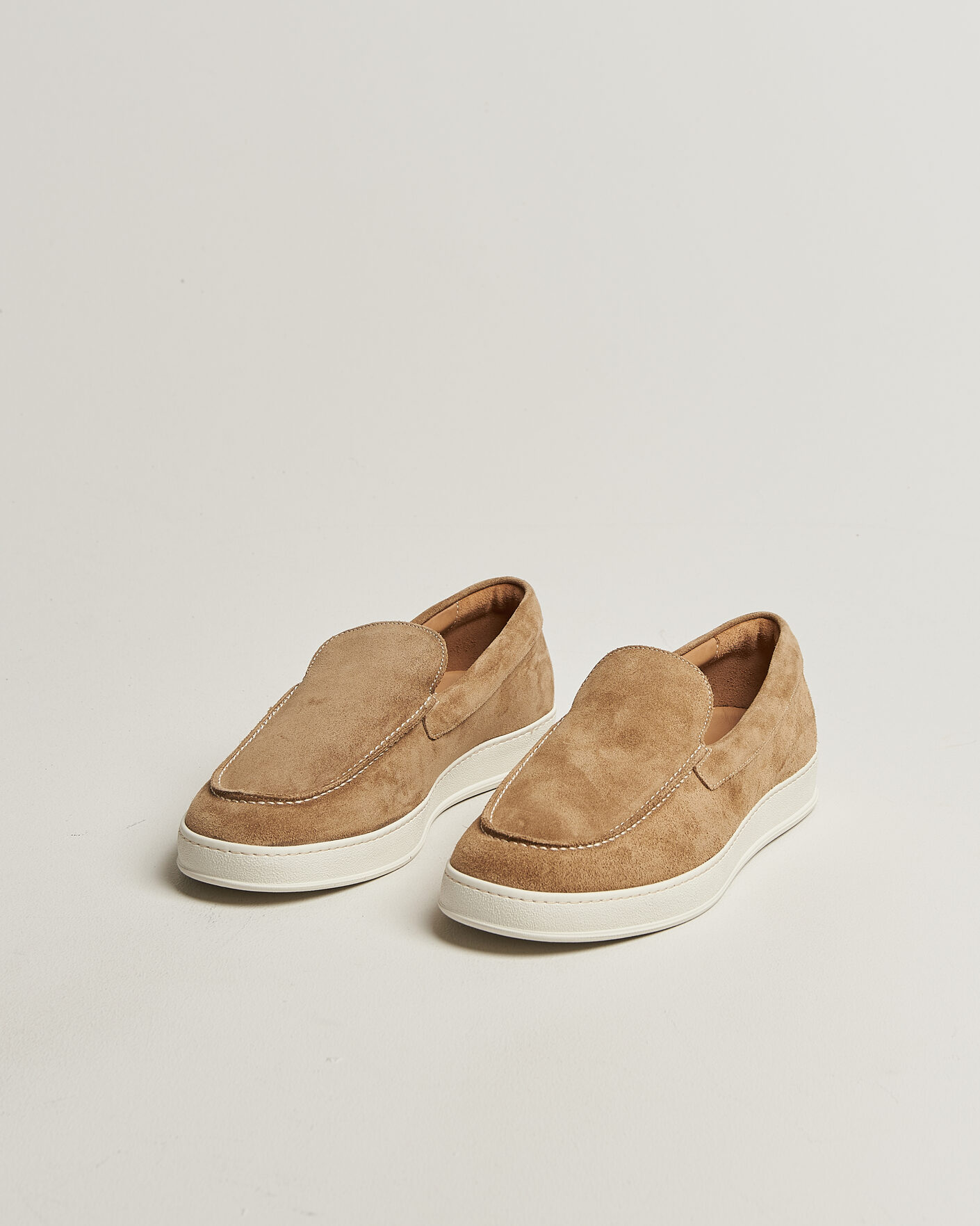 Homme | Loafers | Tiger of Sweden | Remis Suede Loafer Umber Brown