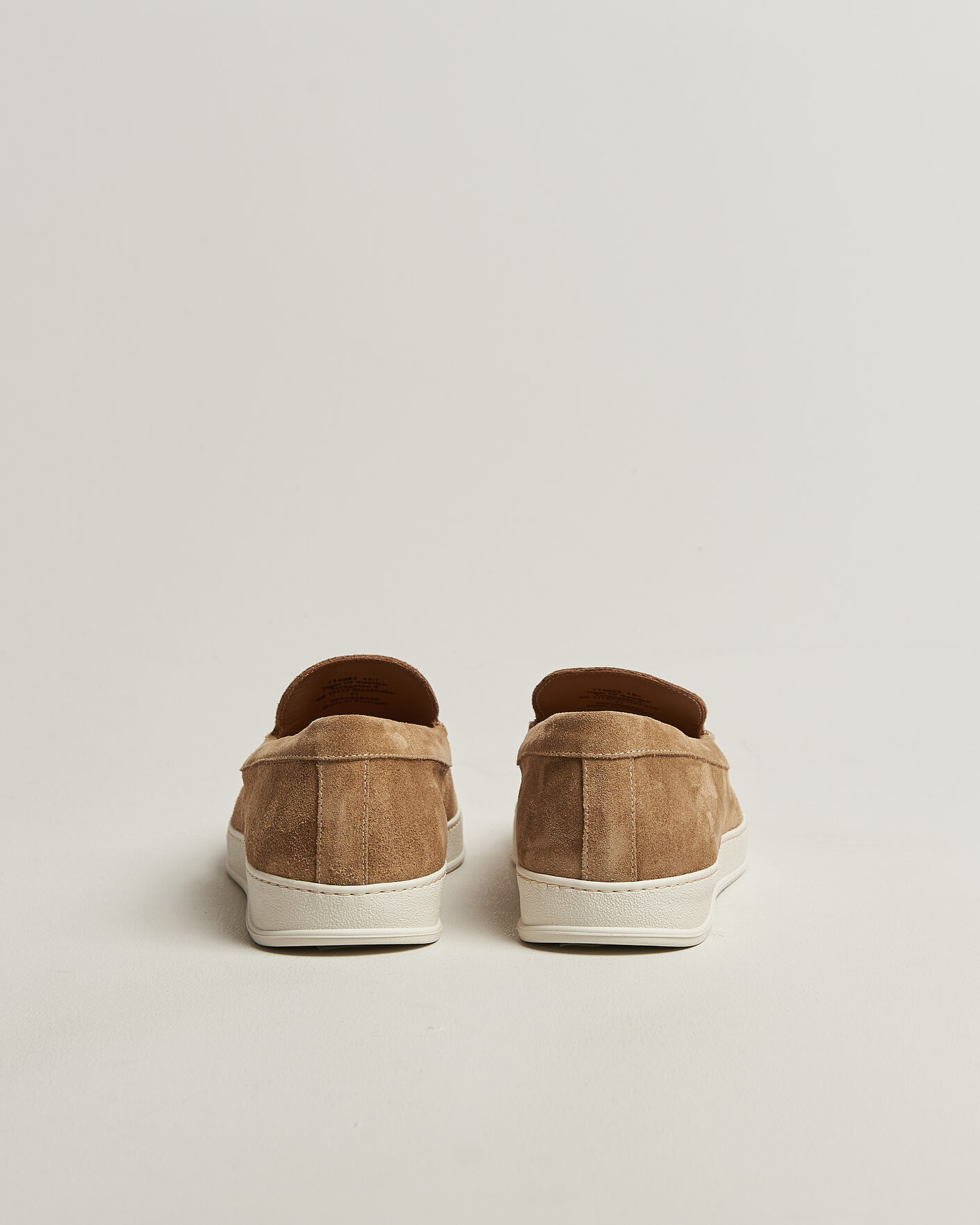 Heren | Instappers | Tiger of Sweden | Remis Suede Loafer Umber Brown