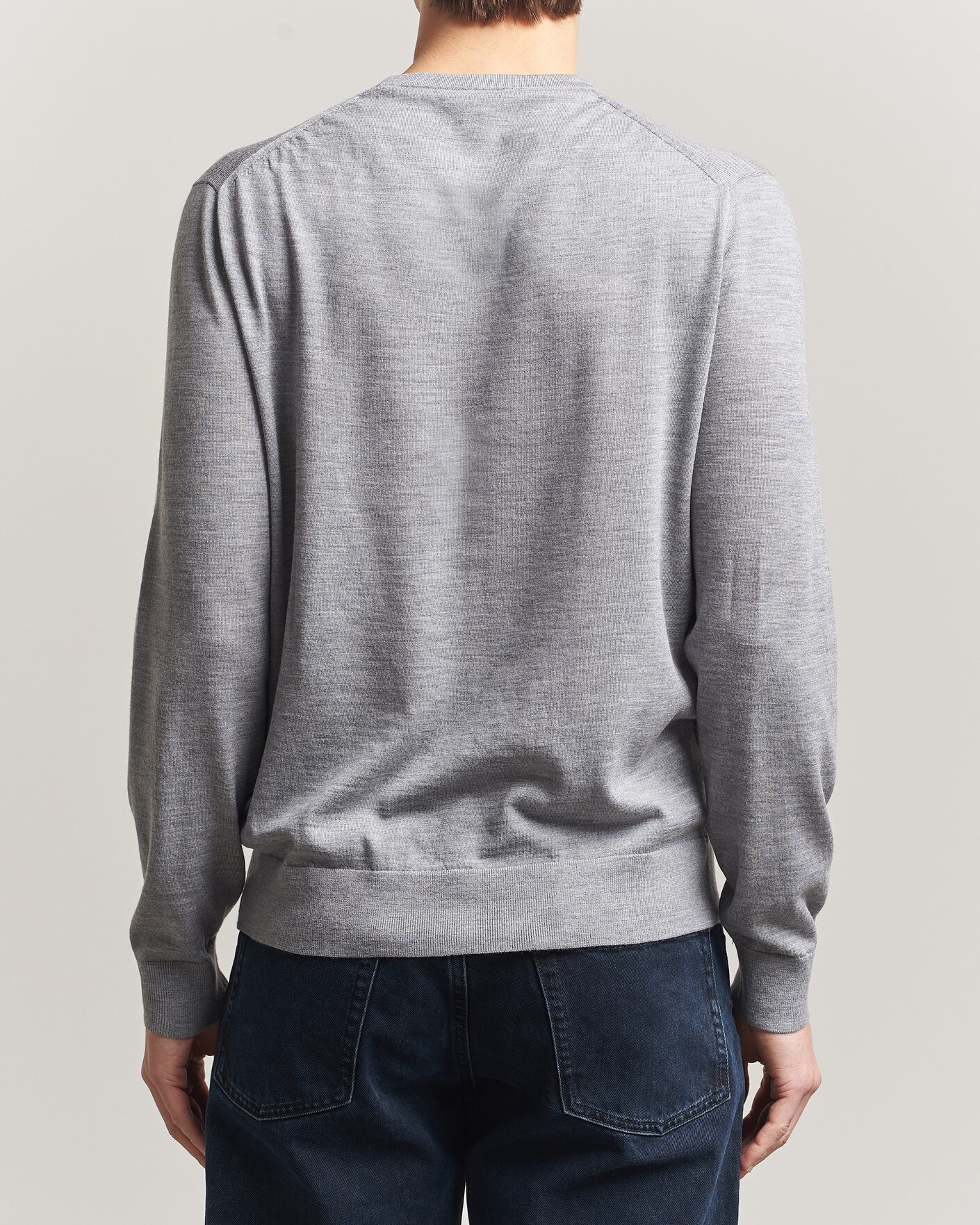 Homme | Pulls Et Tricots | Tiger of Sweden | Connor Crew Neck Pullover Grey Melange