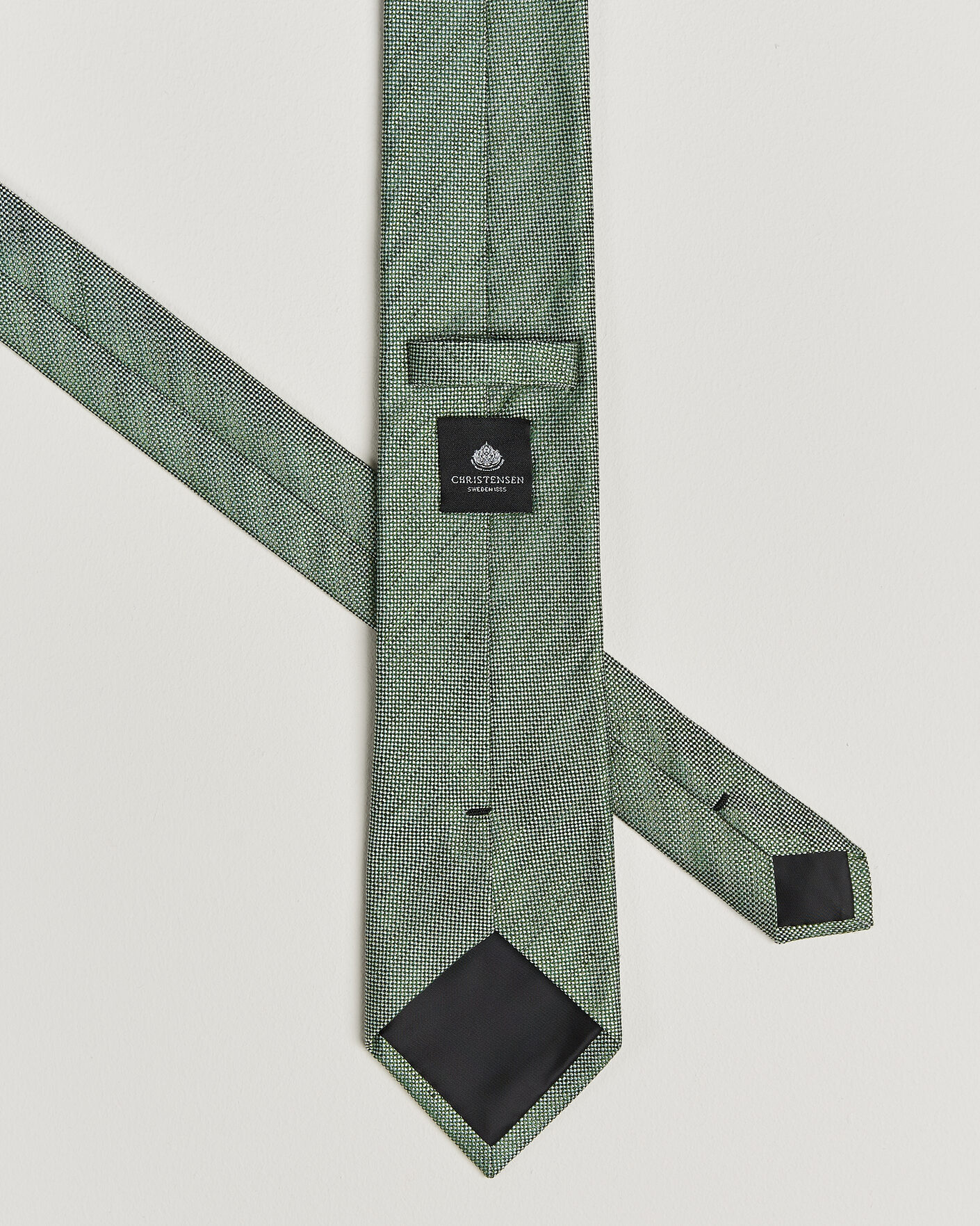 Homme | Cravates | Amanda Christensen | Box Set Printed Silk 8cm Tie With Pocket Square Green