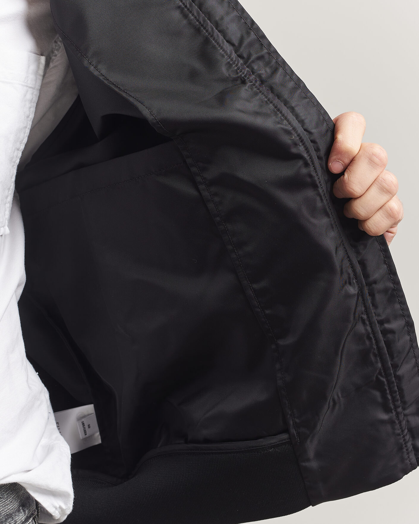 Homme | Manteaux Et Vestes | Filippa K | Technical Bomber Jacket Black