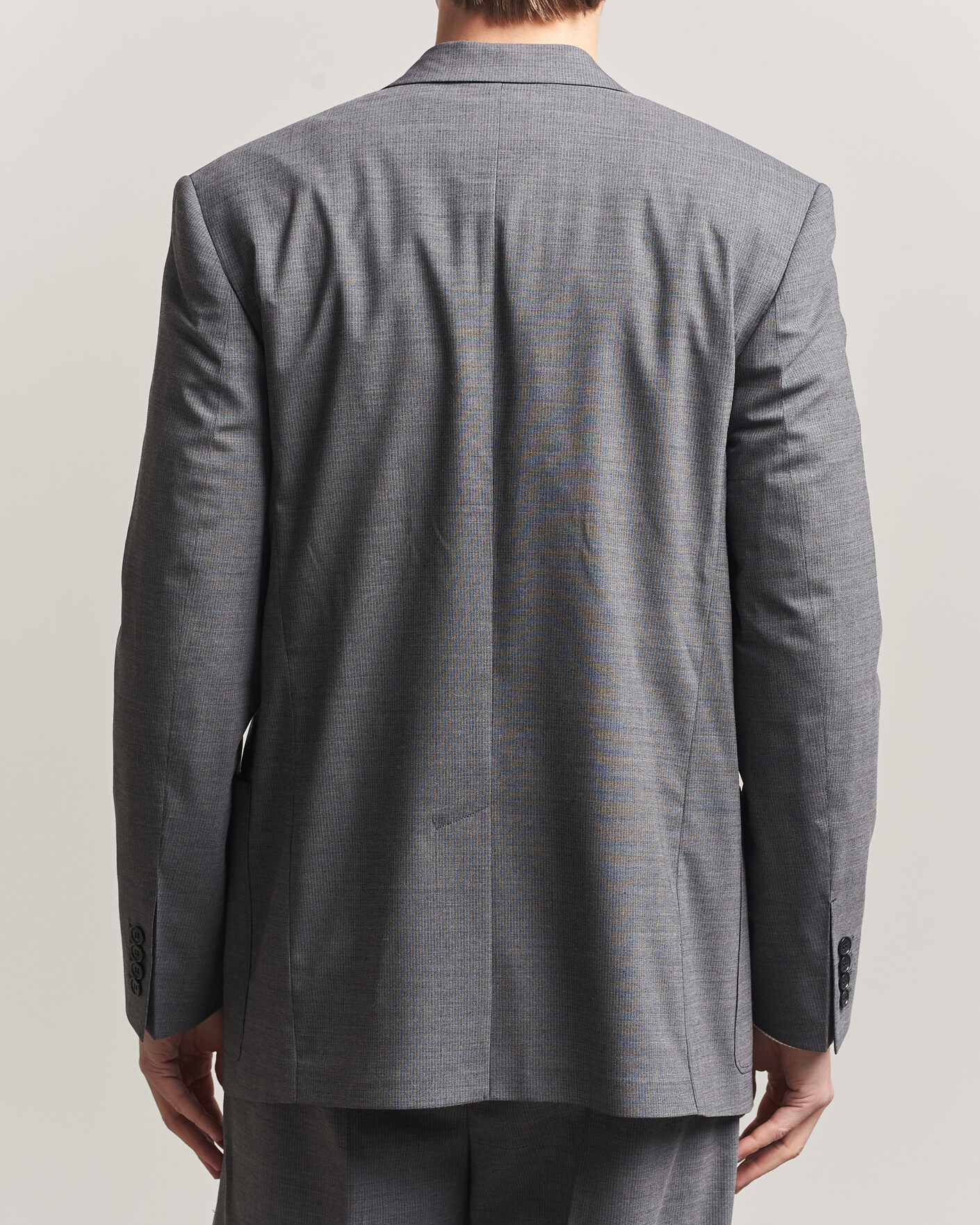 Homme | Blazers | Filippa K | Michael Wool Pinstriped Double Breasted  Blazer Mid Grey