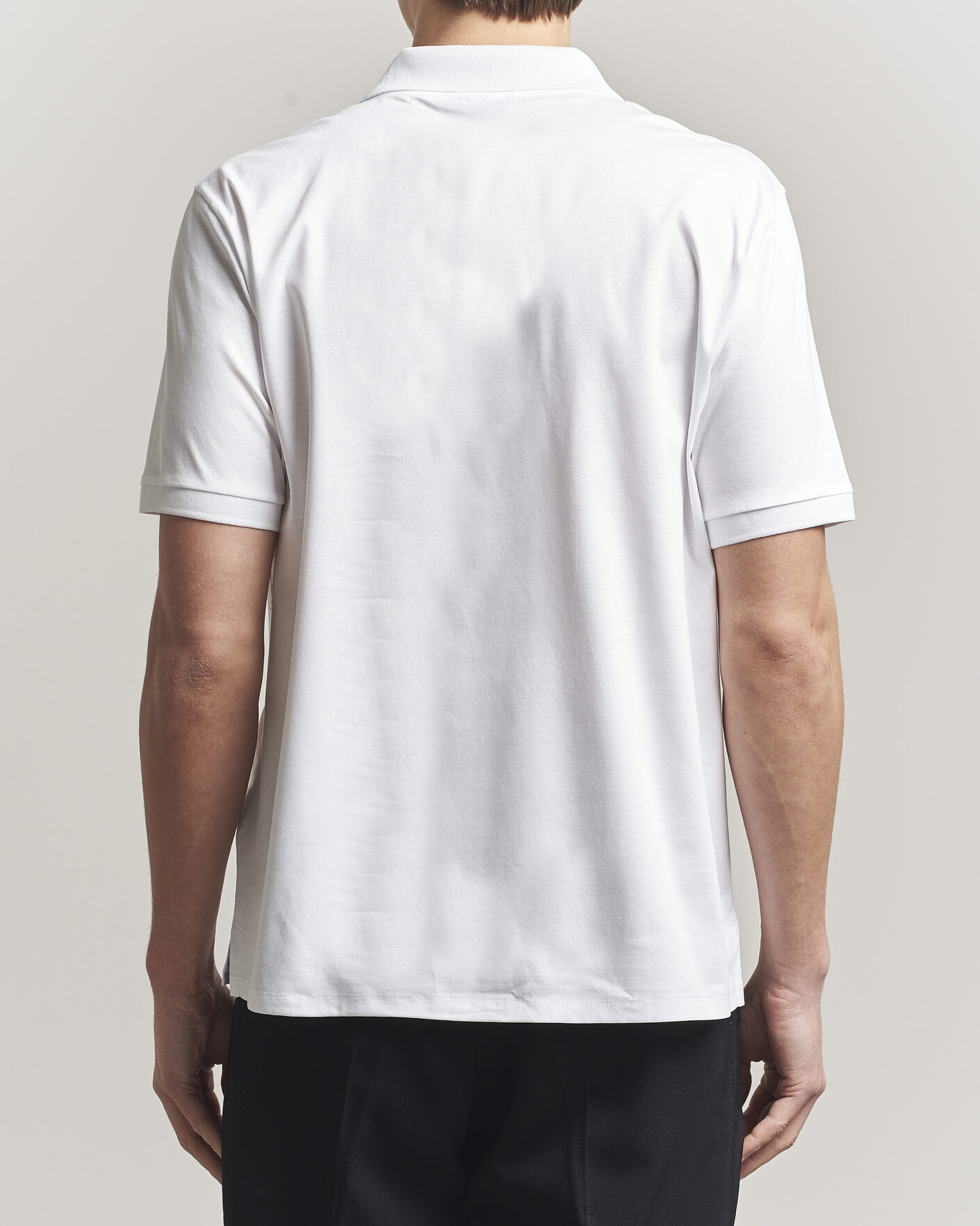 Heren | Polo's | Filippa K | Technical Cotton Polo White