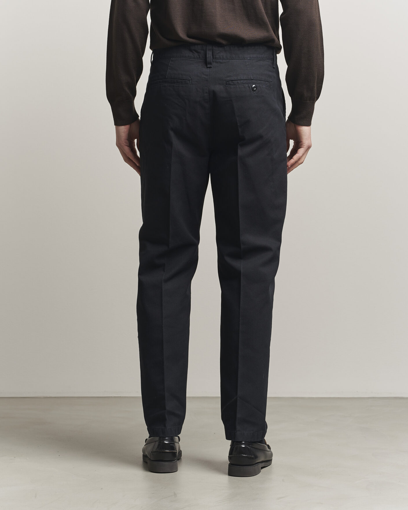 Homme | Pantalons | Filippa K | Carl Cotton Trousers Black