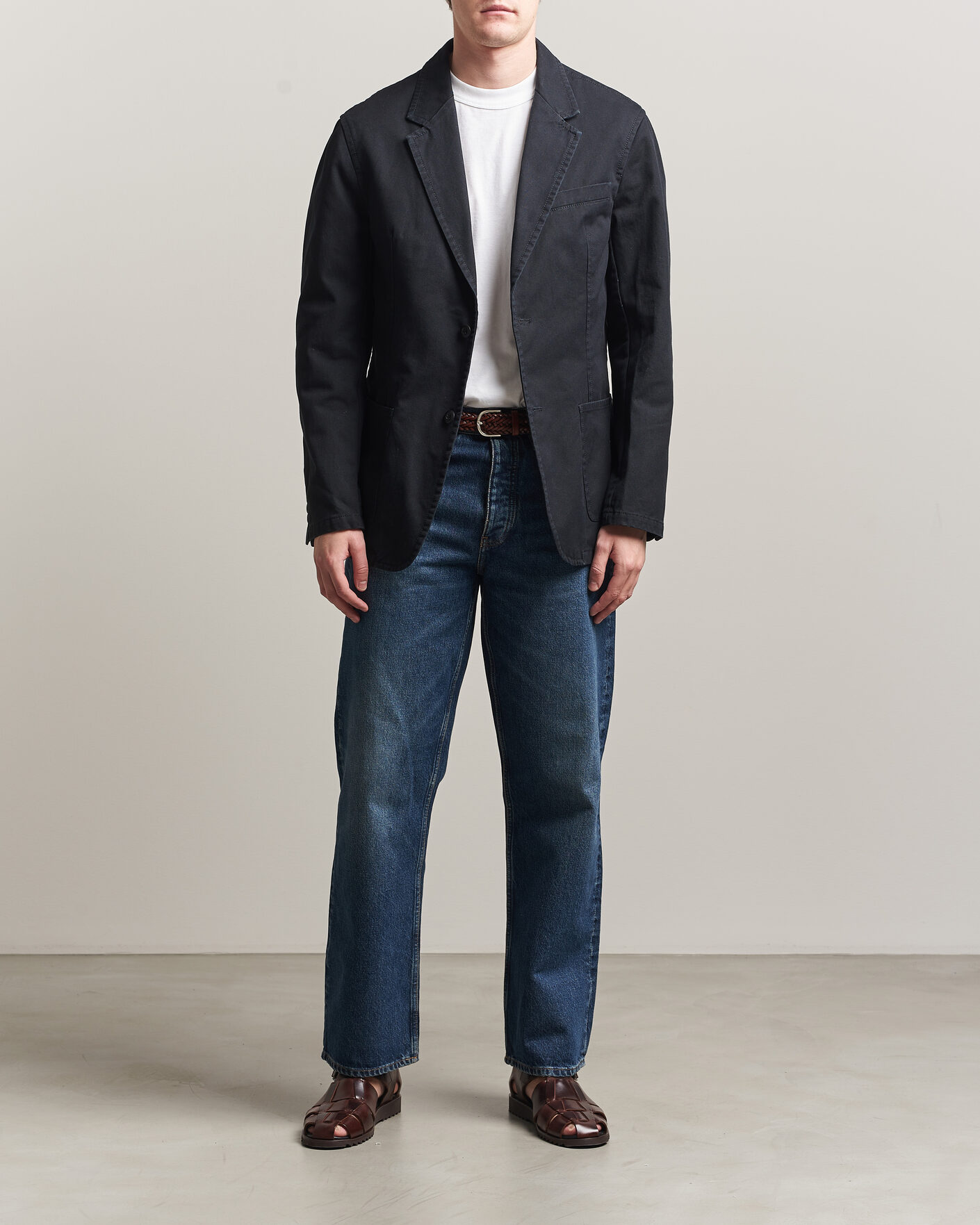 Homme | Blazers | Filippa K | Christopher Cotton Blazer Black