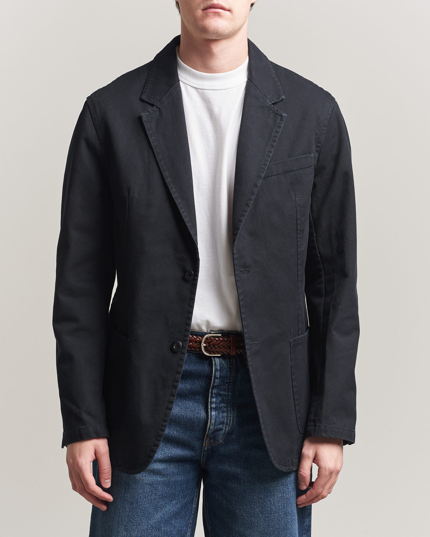 Homme | Blazers | Filippa K | Christopher Cotton Blazer Black