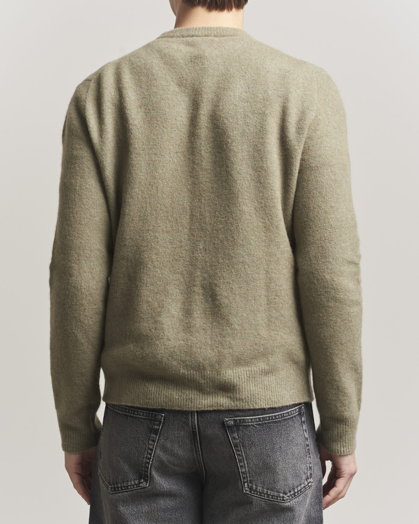 Heren | Truien | Filippa K | Yak Knitted Sweater Light Green