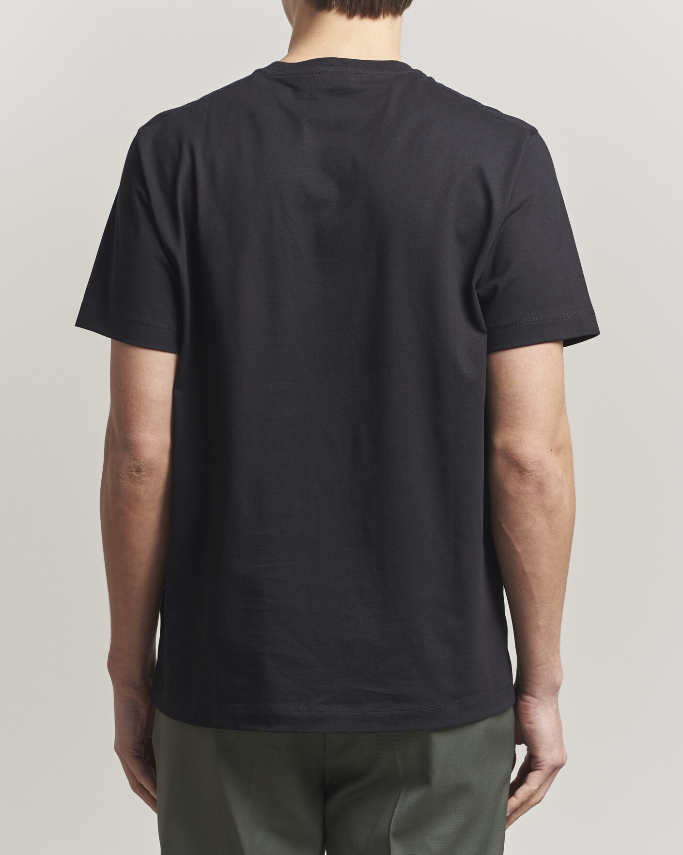 Heren | T-shirts | Filippa K | Filip Crew Neck T-Shirt Black