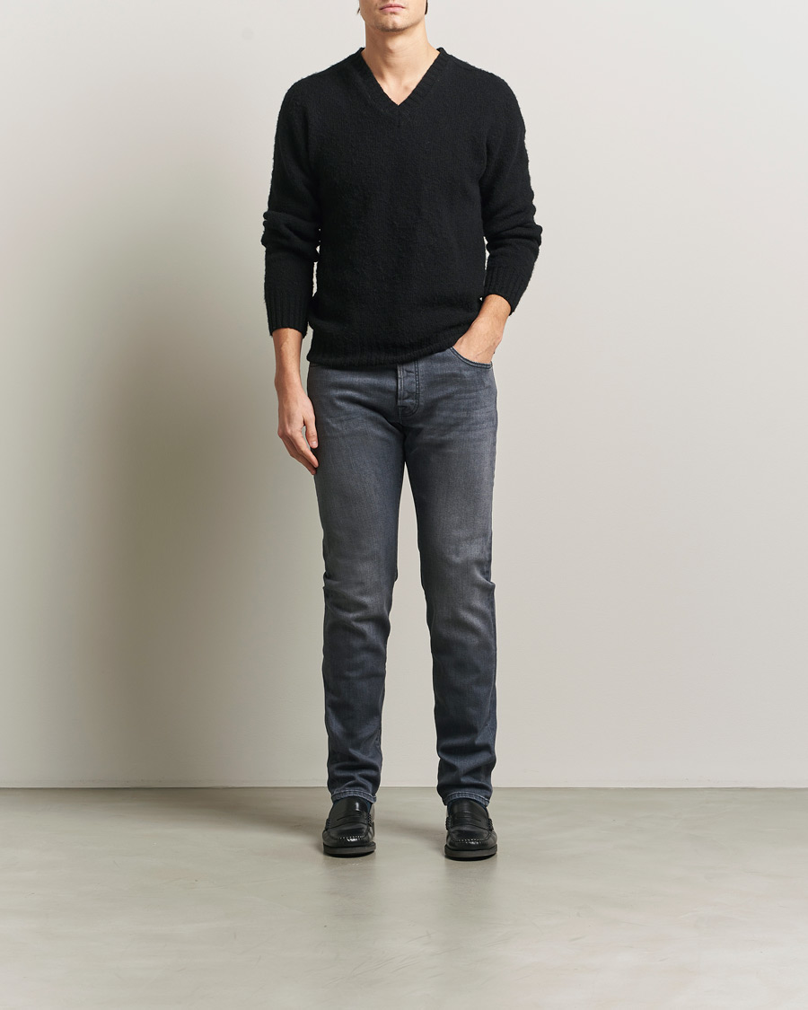 Heren | Broeken | Jacob Cohën | Bard Slim Fit Stretch Jeans Mid Grey