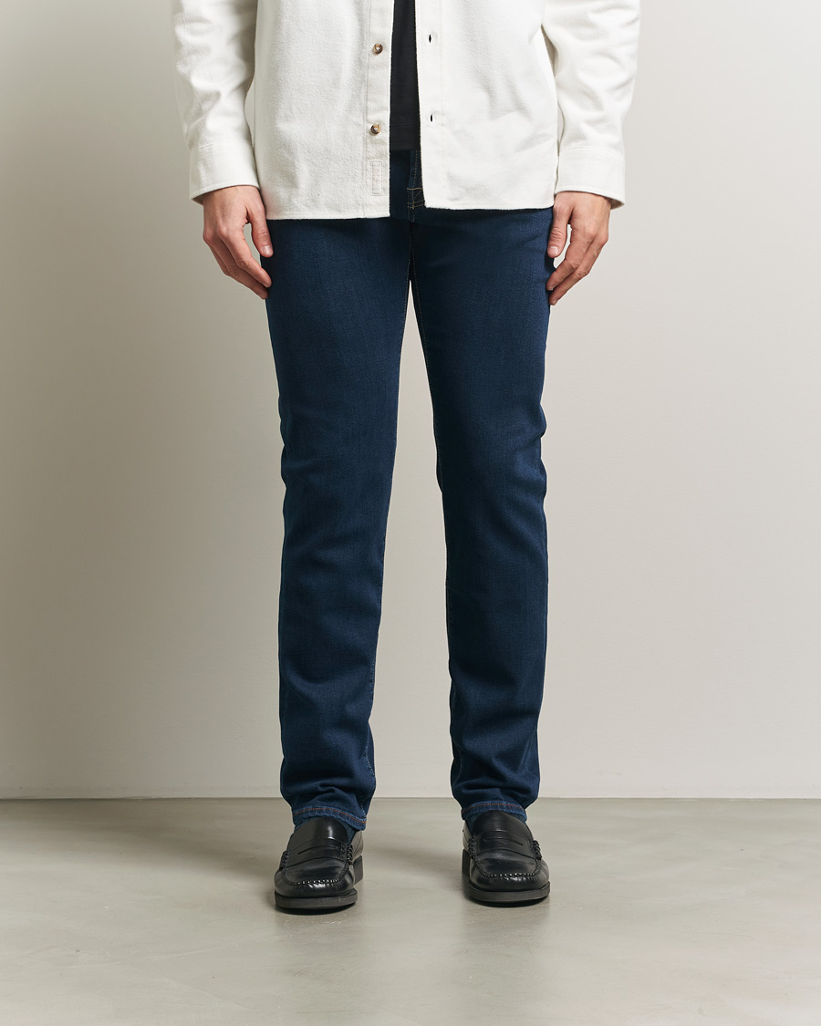 Heren | Broeken | Jacob Cohën | Bard Slim Fit Stretch Jeans Dark Blue