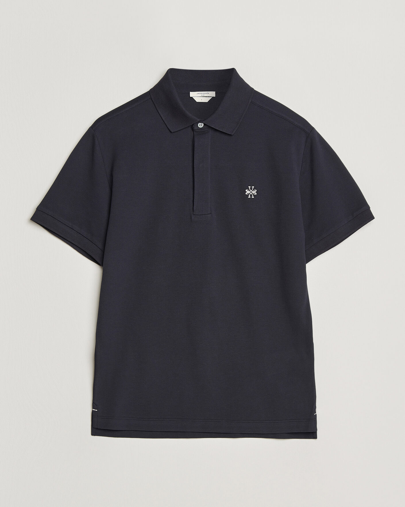 Homme | Polos | Jacob Cohën | Cotton Polo Piquet Navy Blue