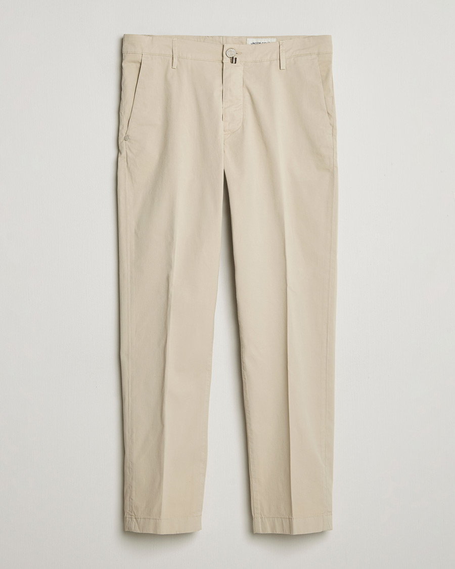 Heren | Broeken | Jacob Cohën | John Chino Light Beige