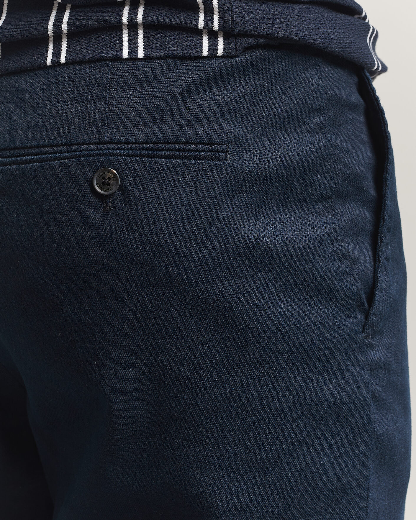 Heren | Broeken | J.Lindeberg | Logan Stretch Linen Pants JL Navy