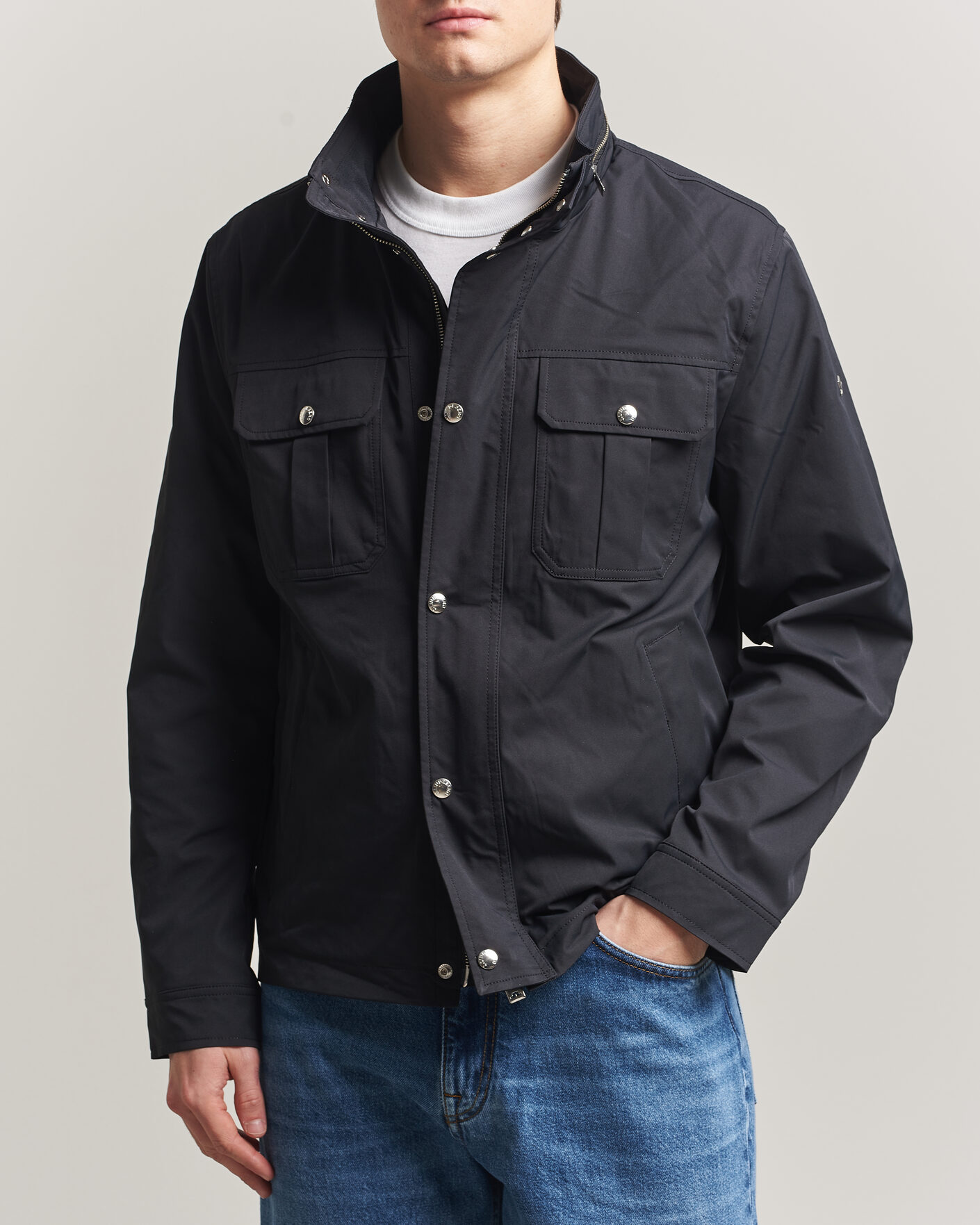 Homme | Manteaux Et Vestes | J.Lindeberg | Bailey Recyceled Poly Jacket Black