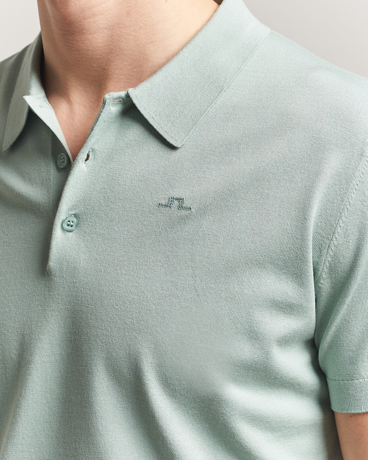 Heren | Polo's | J.Lindeberg | Ridge Knitted Polo Jadeite