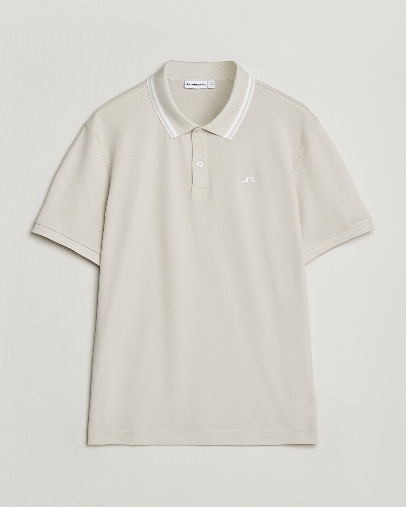 Heren | Polo's | J.Lindeberg | Joey Tipping Polo Moonbeam