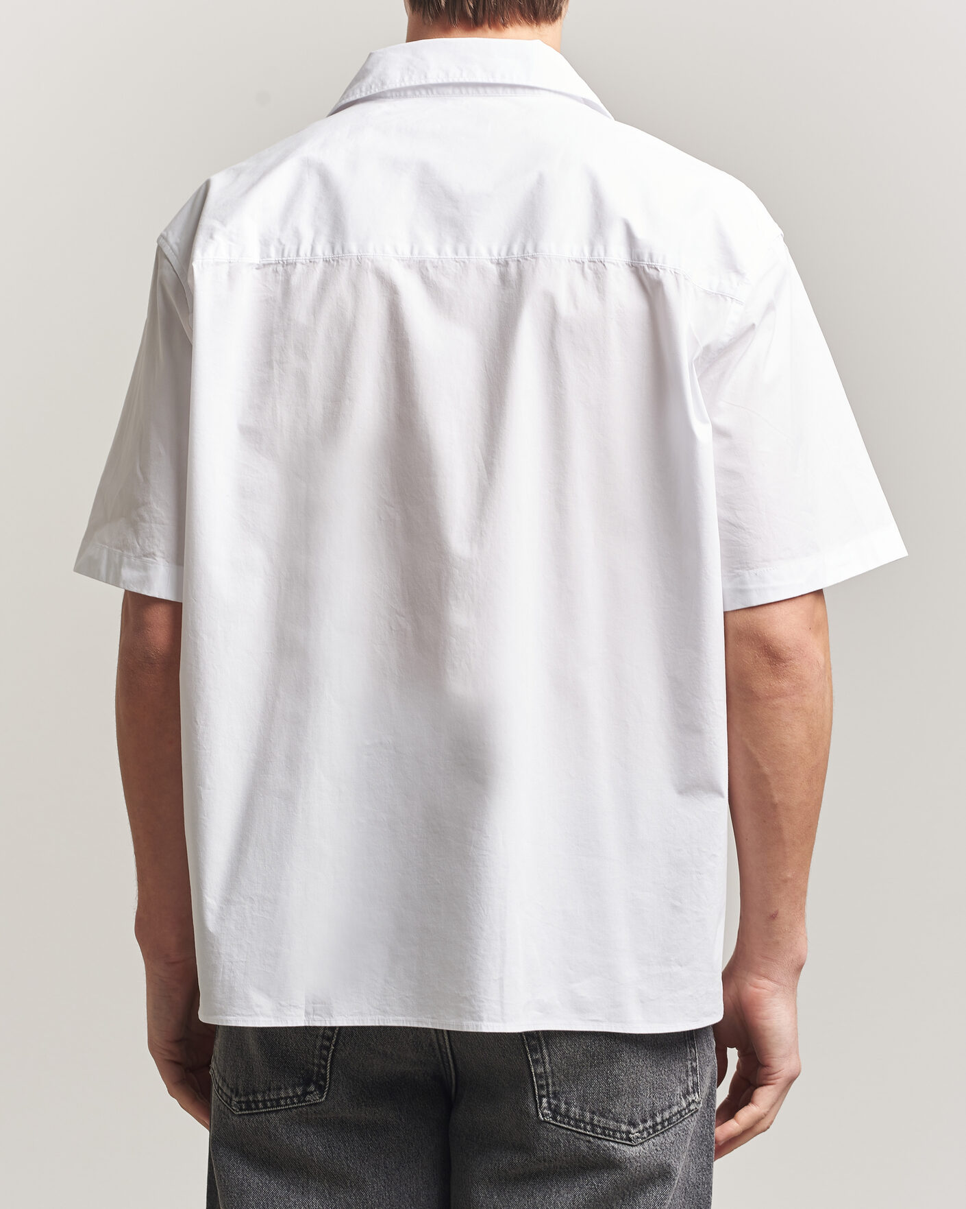 Homme | Chemises | J.Lindeberg | Ellis Cotton Resort Shirt White