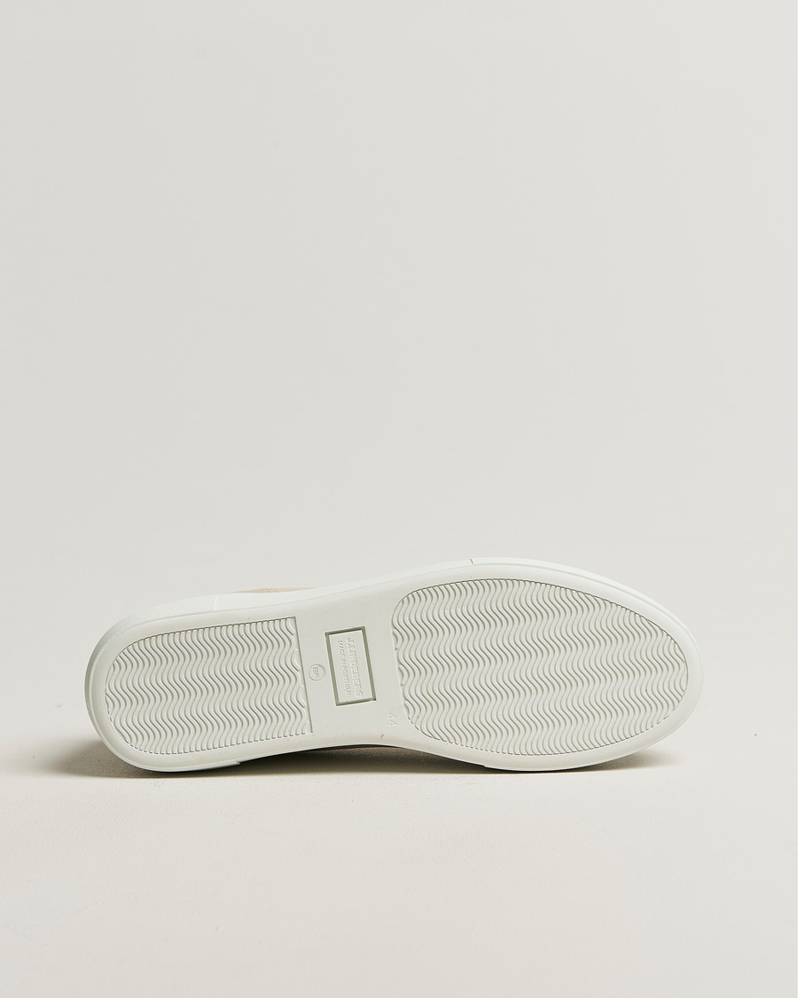 Homme | Baskets | J.Lindeberg | Art Signature Suede Sneaker Moonbeam