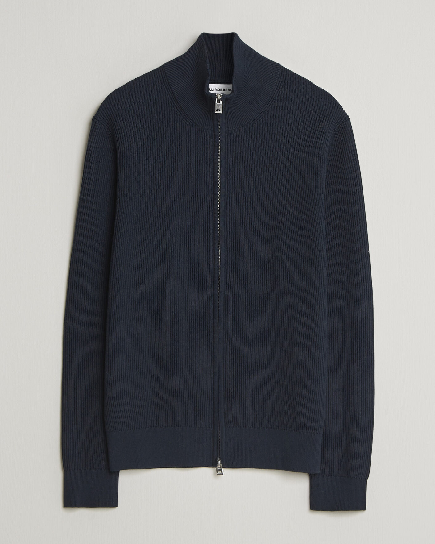 Homme | Pulls Et Tricots | J.Lindeberg | Alexis Full Zip Cardigan JL Navy