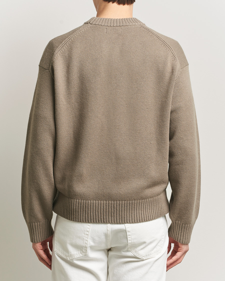 Homme | Pulls Et Tricots | J.Lindeberg | Eddy Cotton Wool Crew Neck Brindle