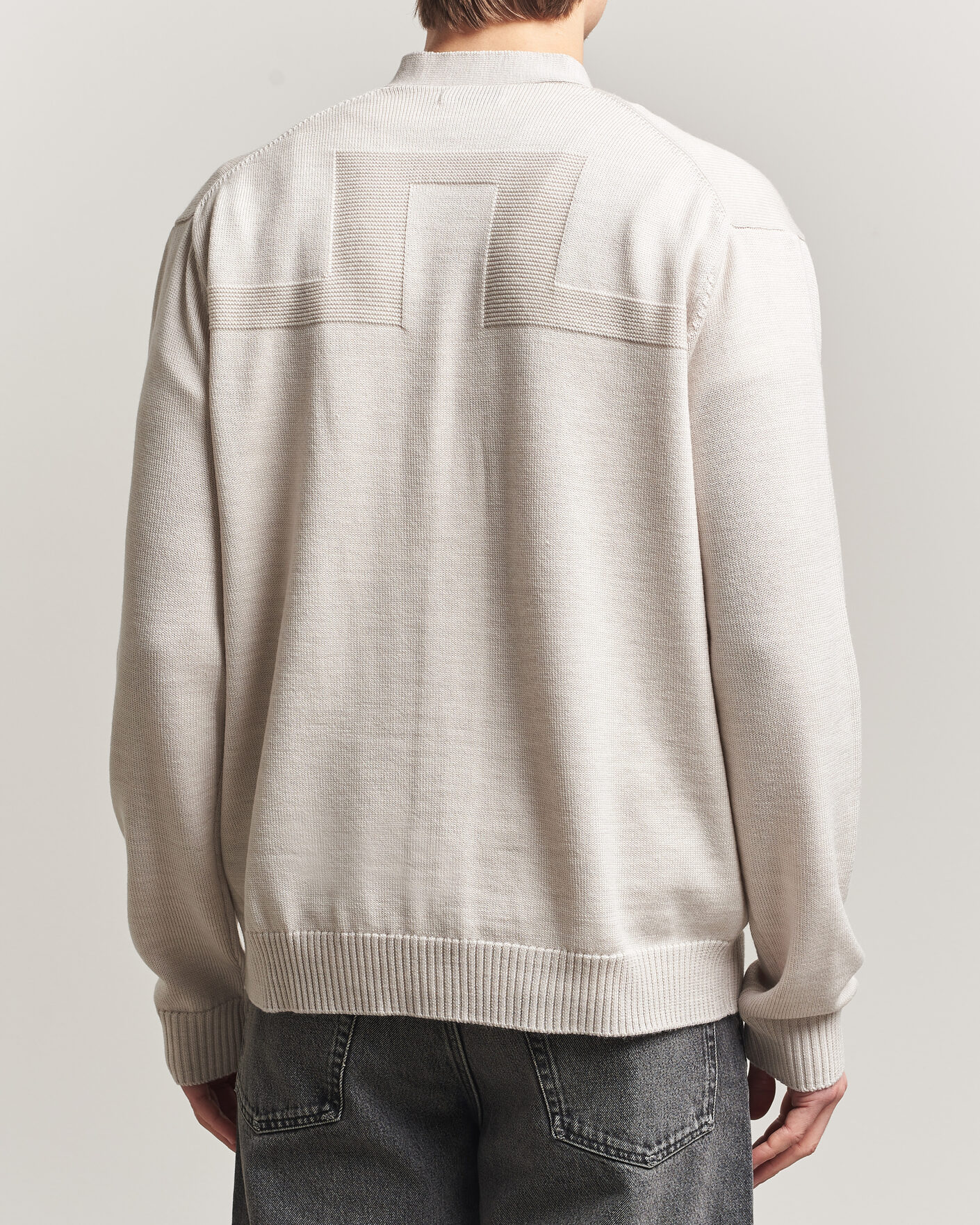 Heren | Truien | J.Lindeberg | Jared Merino Cardigan Moonbeam Melange