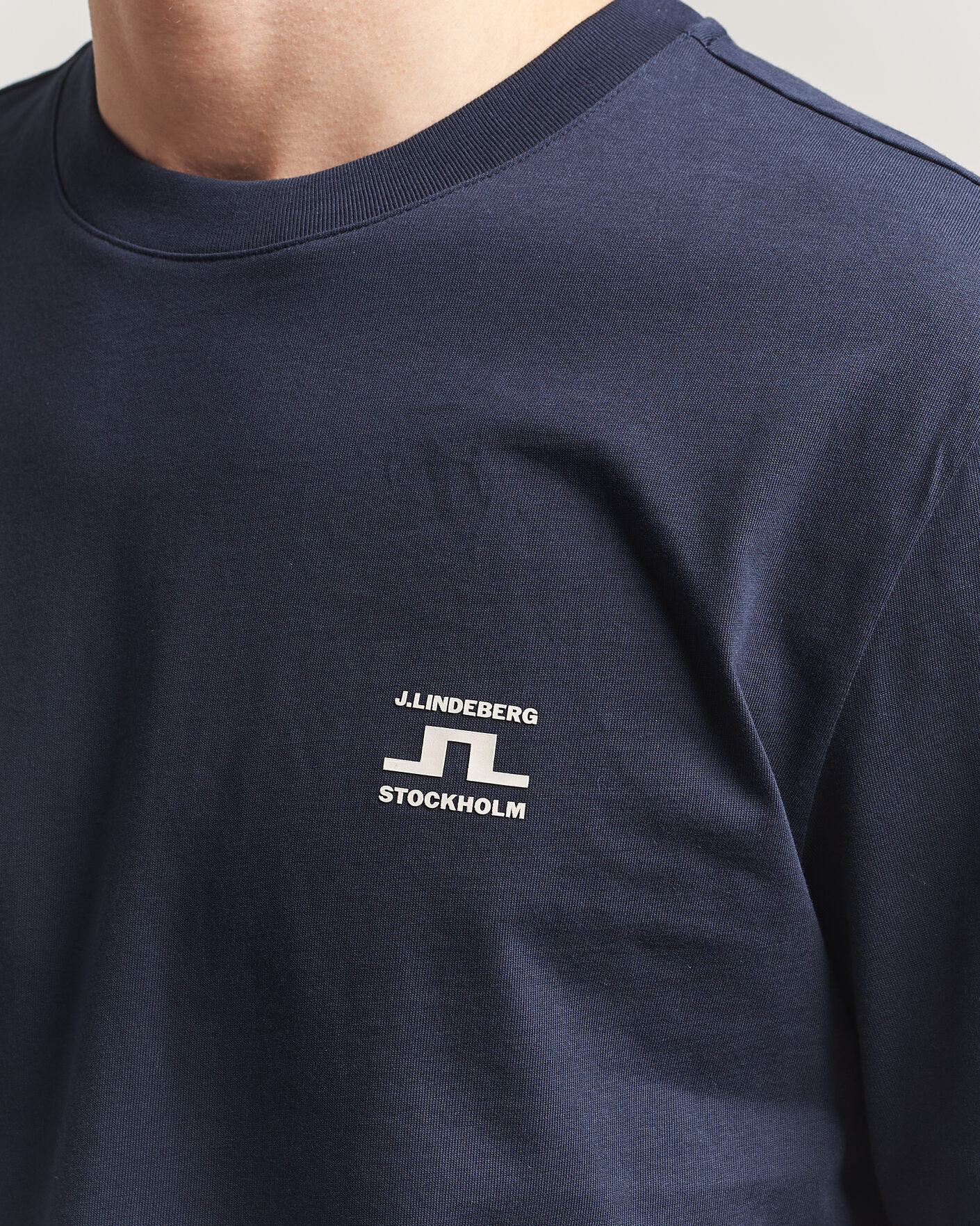 Homme | T-shirts | J.Lindeberg | Parcie T-Shirt JL Navy