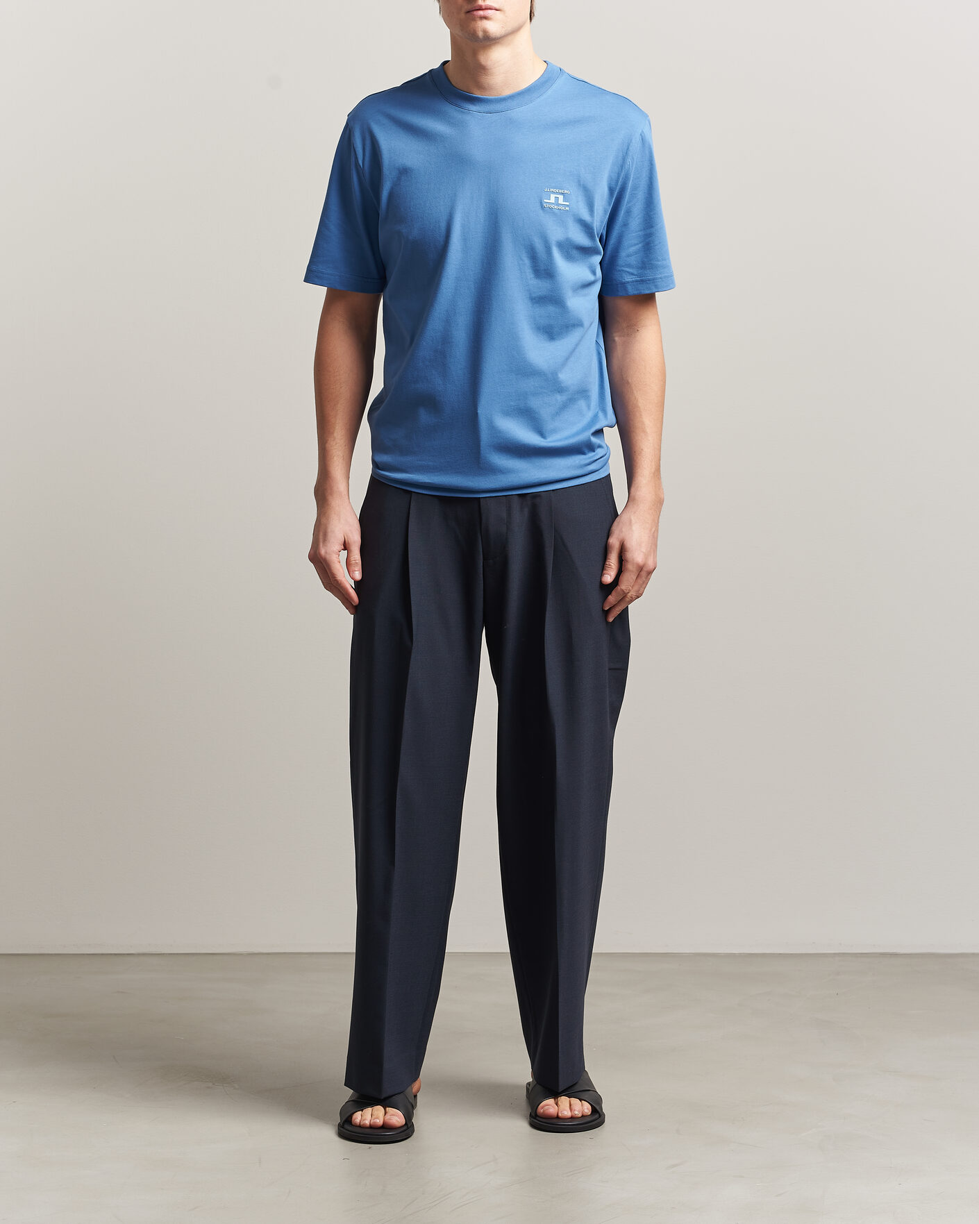 Homme | T-shirts | J.Lindeberg | Parcie T-Shirt Federal Blue