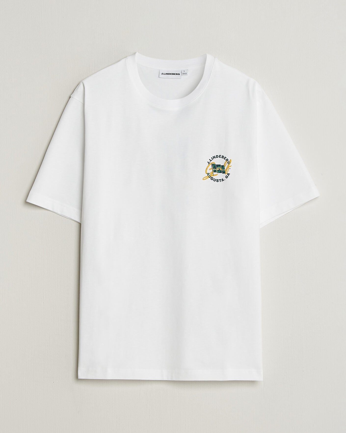 Heren | T-shirts | J.Lindeberg | Parcie Masters Tour T-Shirt White