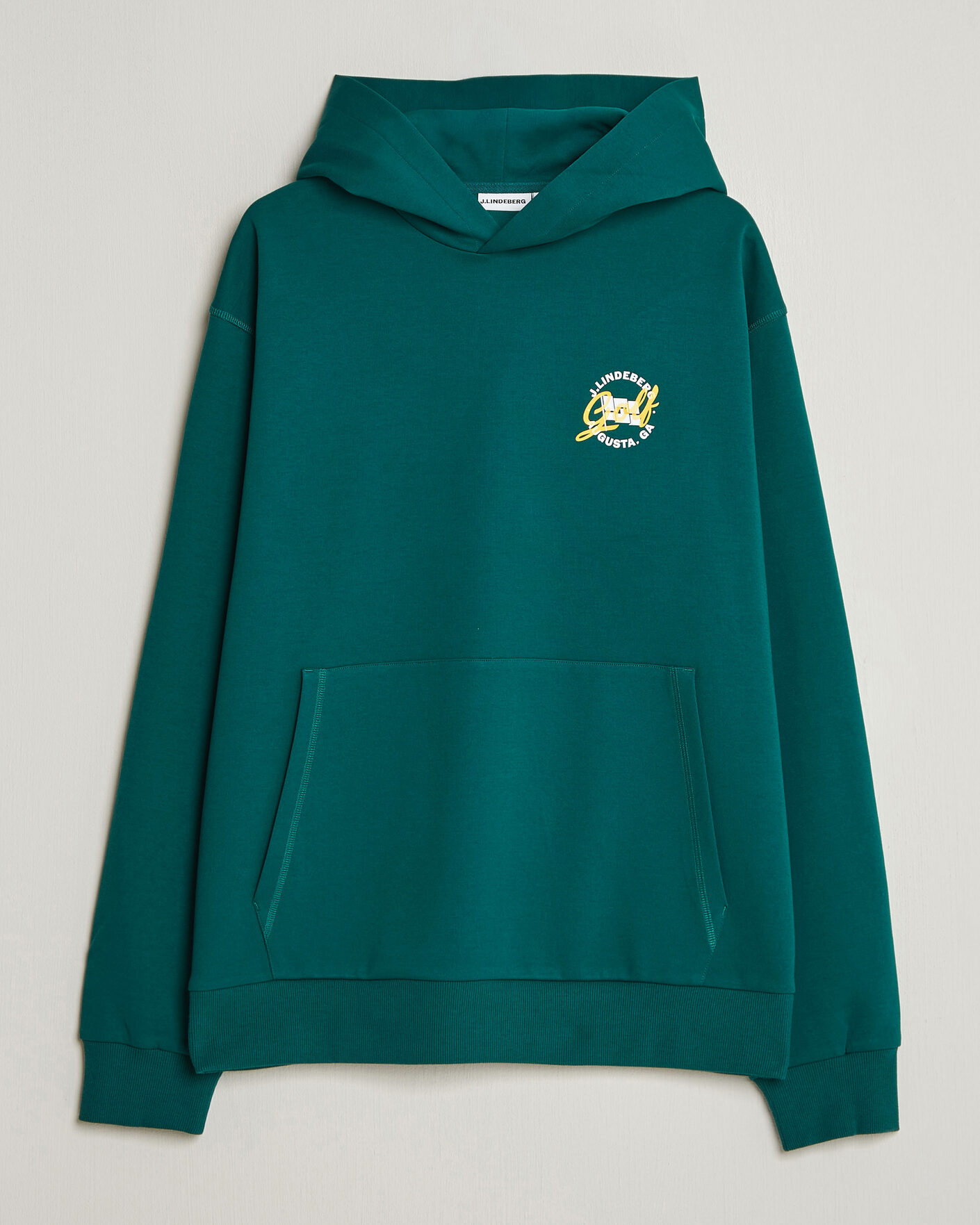 Homme | Pulls Et Tricots | J.Lindeberg | Club Masters Tour Hoodie Forest Biome