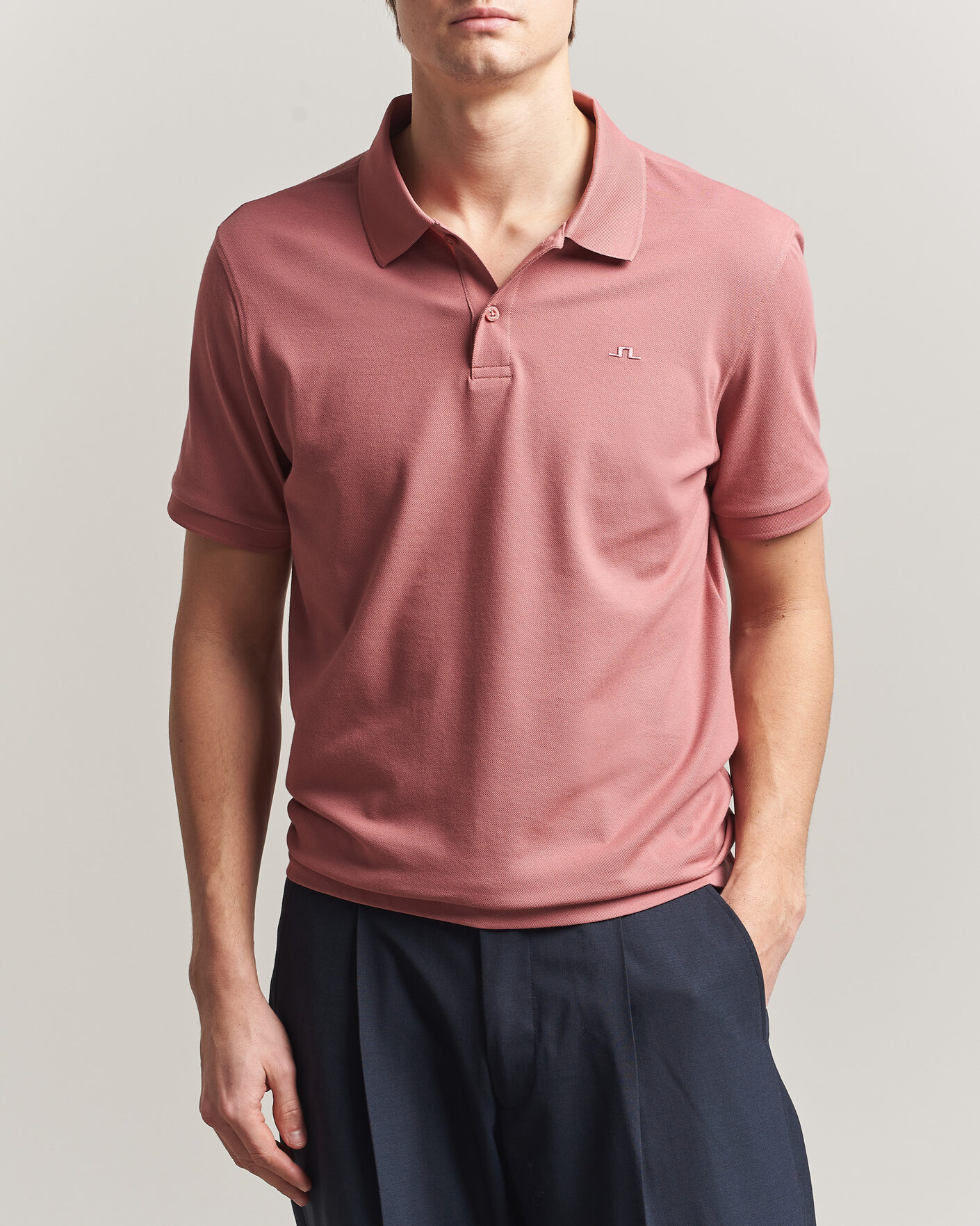 Homme | Polos | J.Lindeberg | Verse Polo Withered Rose