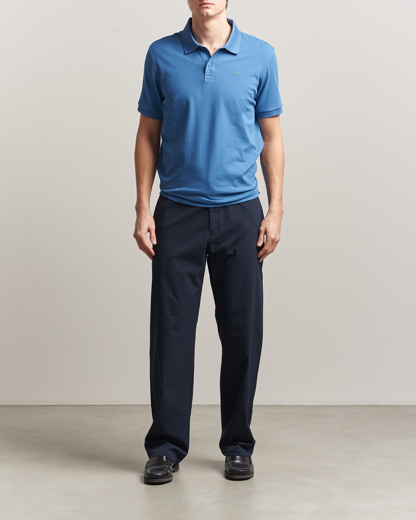 Heren | Polo's | J.Lindeberg | Verse Polo Federal Blue