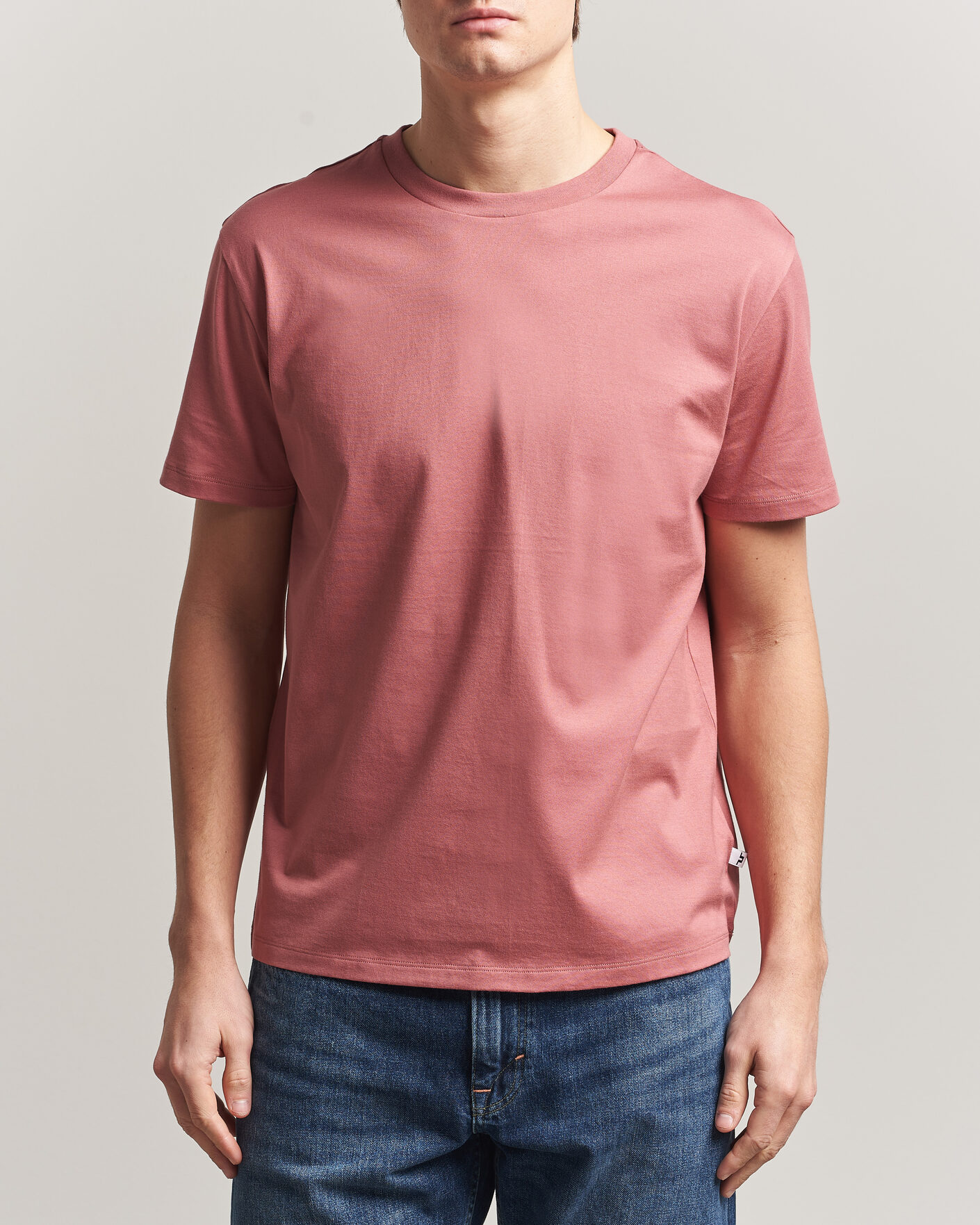 Homme | T-shirts | J.Lindeberg | Sid Basic T-Shirt Withered Rose