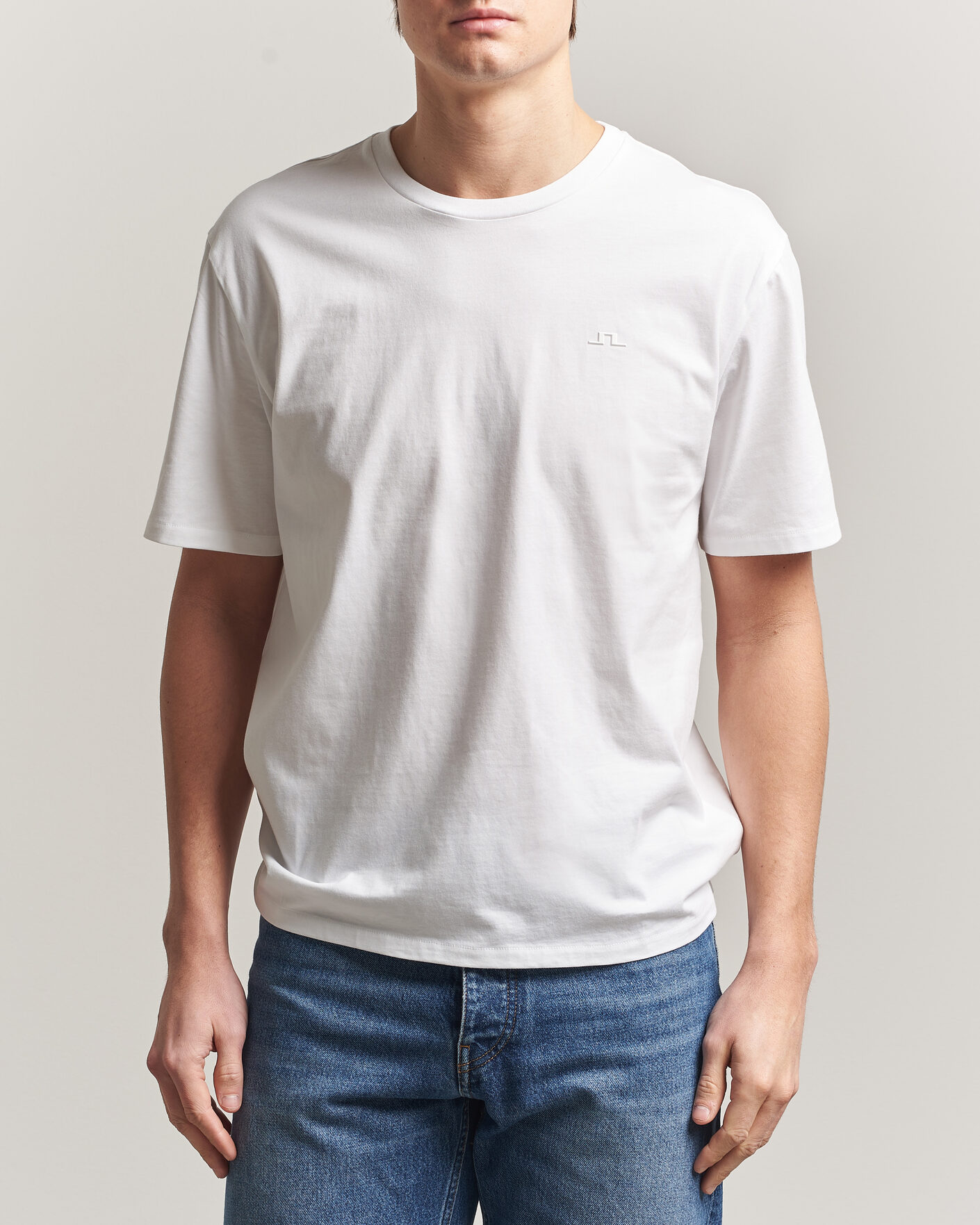 Heren | T-shirts | J.Lindeberg | Alpha T-Shirt White