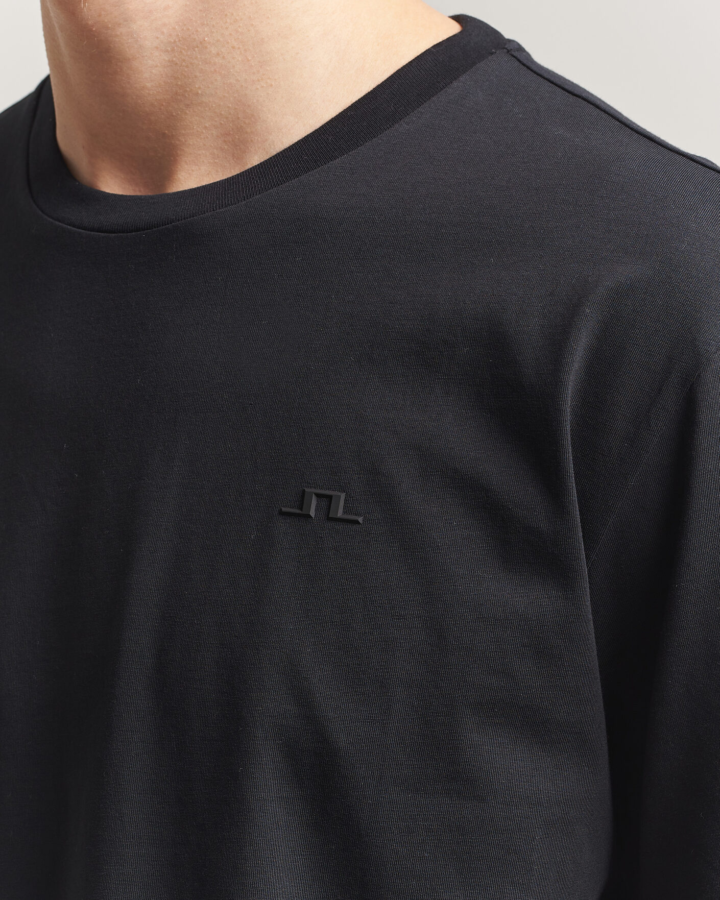 Heren | T-shirts | J.Lindeberg | Alpha T-Shirt Black