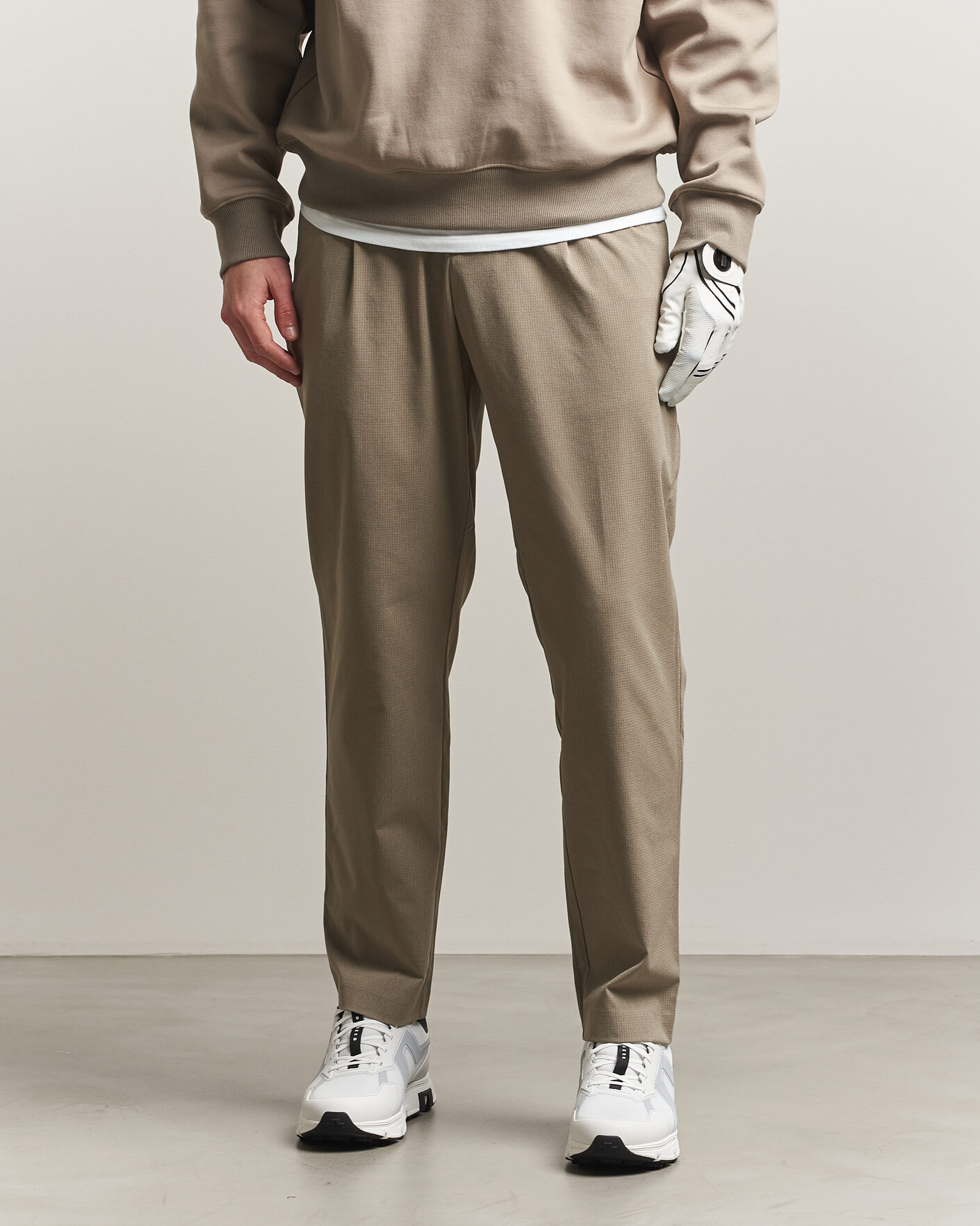 Homme | Pantalons | J.Lindeberg | Harris Drawstring Pants Brindle