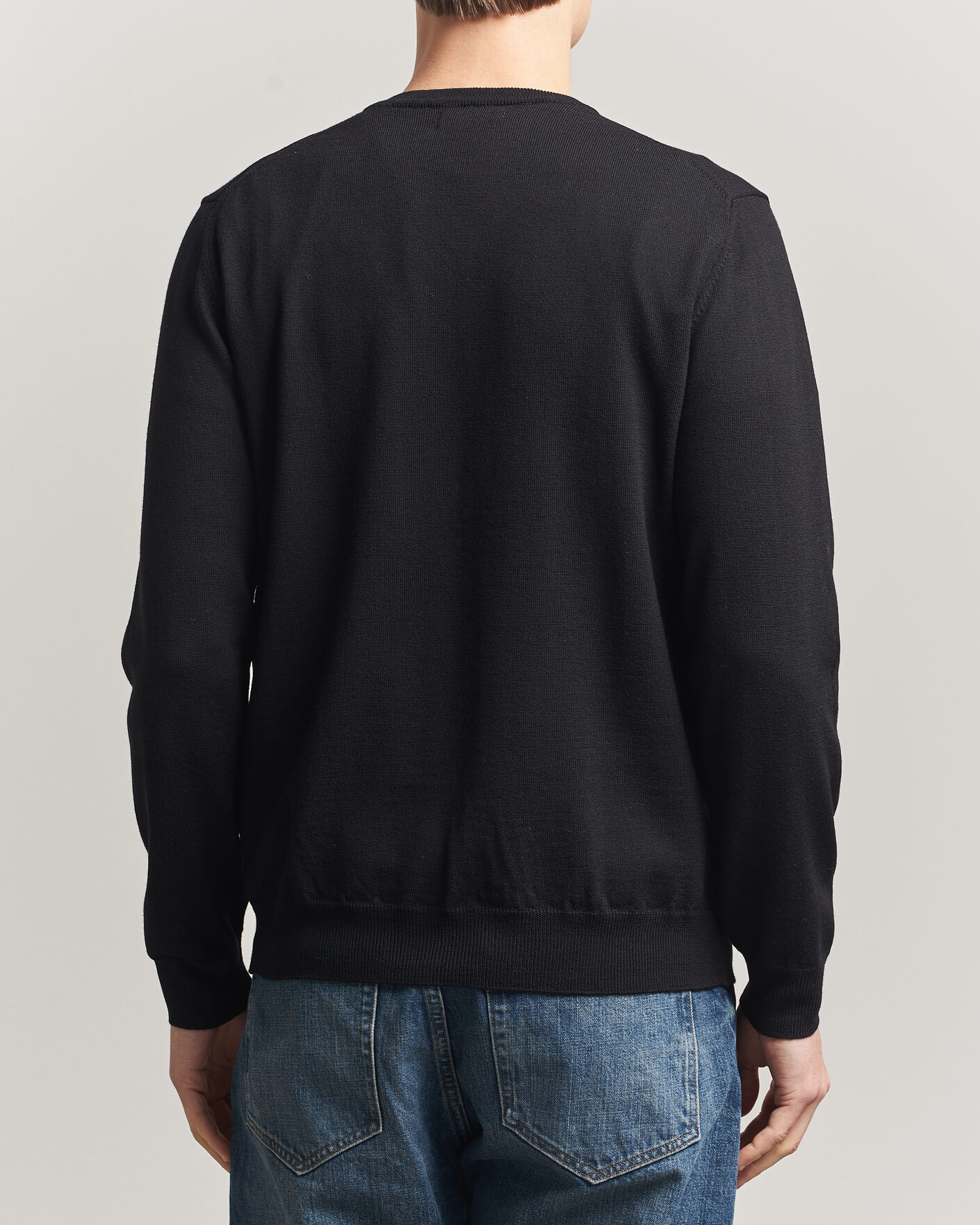 Heren | Truien | J.Lindeberg | Lymann Merino V-Neck Pullover Black